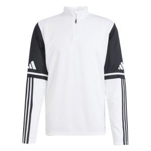 Squadra 25 felpa allenamento mezza zip bianco uomo