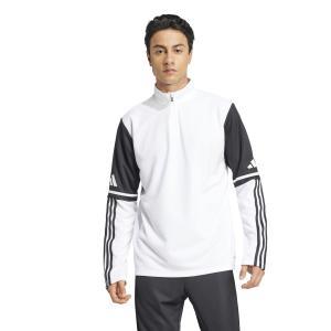 Squadra 25 felpa allenamento mezza zip bianco uomo