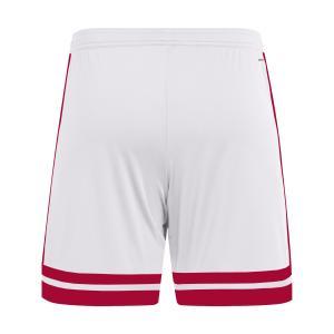 Squadra 25 pantaloncini uomo bianco rosso