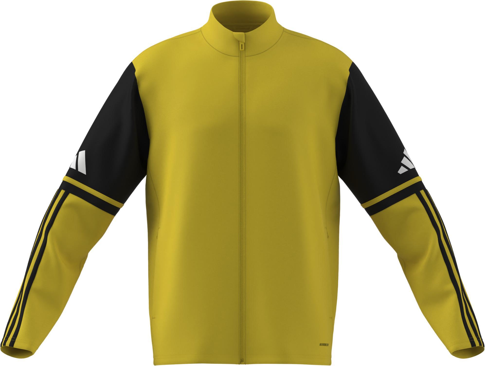 ADIDAS SQUADRA 25 GIACCA RAPPRESENTANZA ZIP LUNGA GIALLO UOMO JP3388