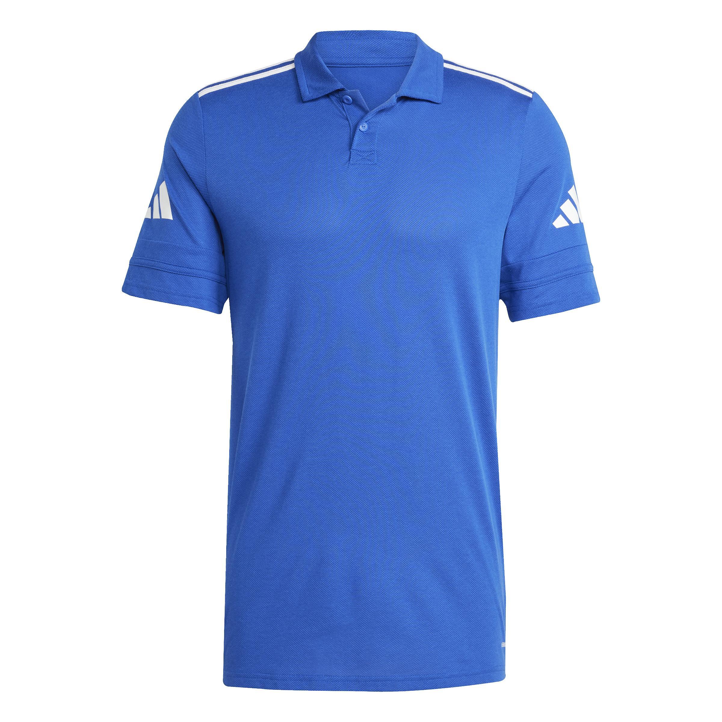 ADIDAS SQUADRA 25  POLO  BLU ROYAL UOMO JW0890