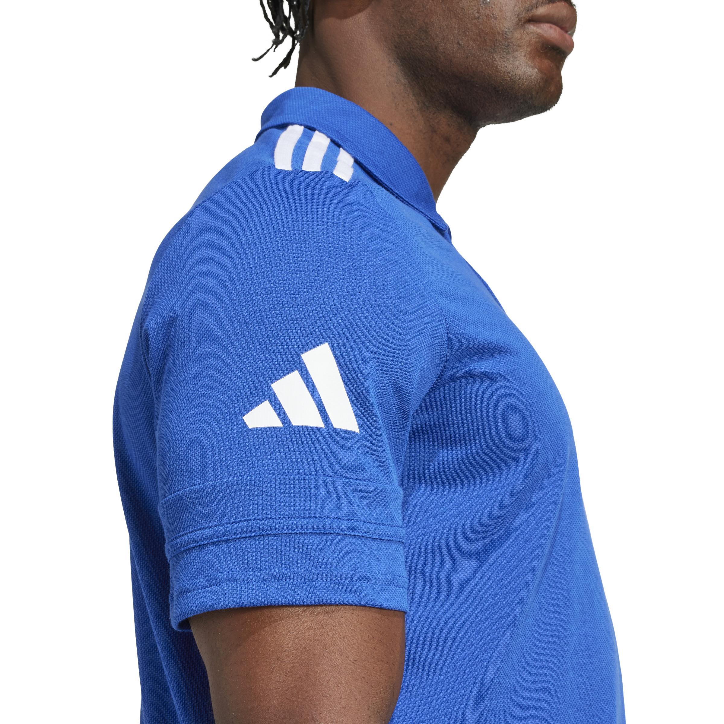 ADIDAS SQUADRA 25  POLO  BLU ROYAL UOMO JW0890