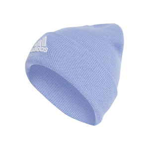 Logo beanie cuf - blue spark/white