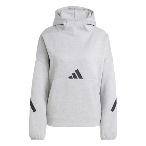 Z.n.e. oh hoody w. - medium grey heather