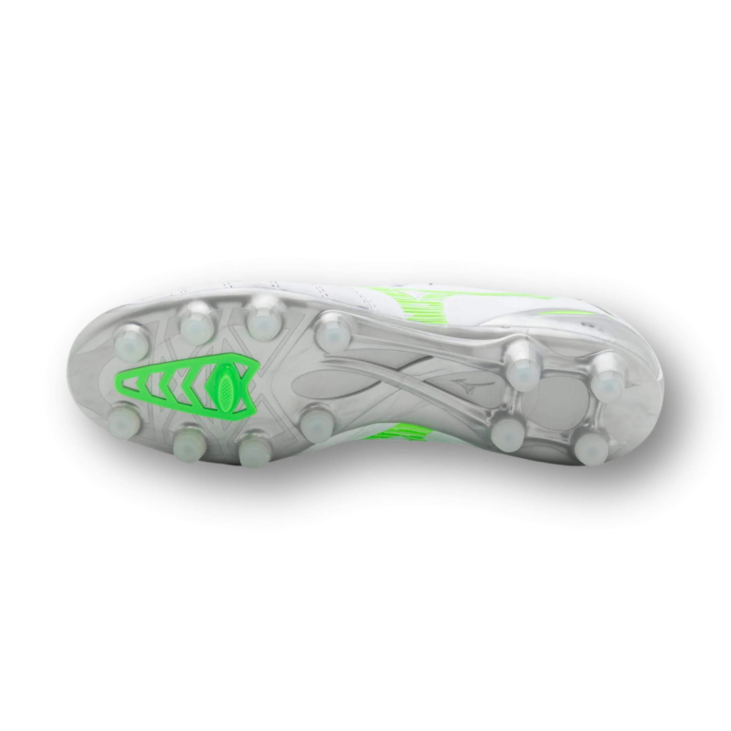 mizuno mizuno scarpe monarcida neo iii pro md - white/neon green - foto 3