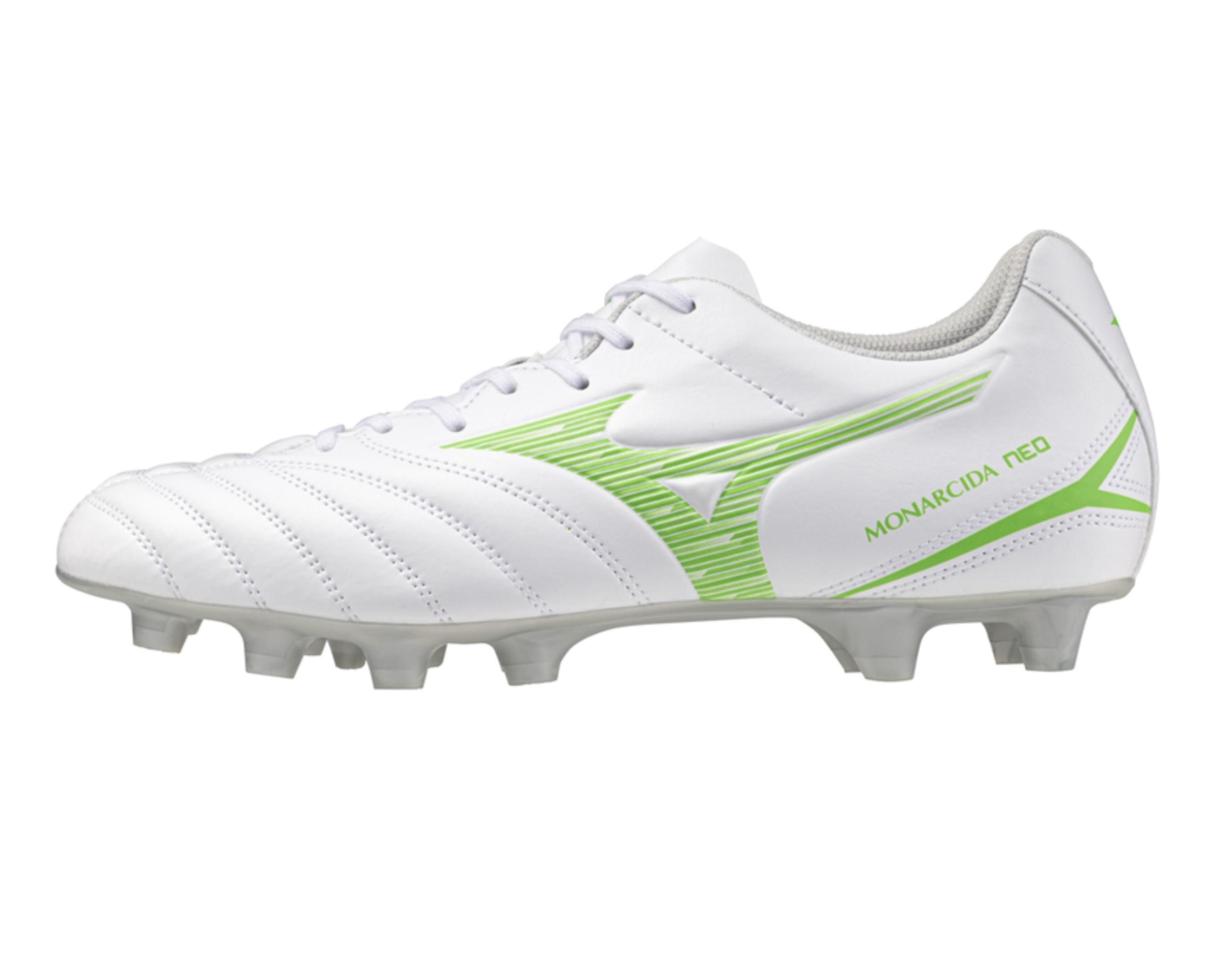 mizuno mizuno scarpe monarcida neo 3 select md - white/neon green - foto 1