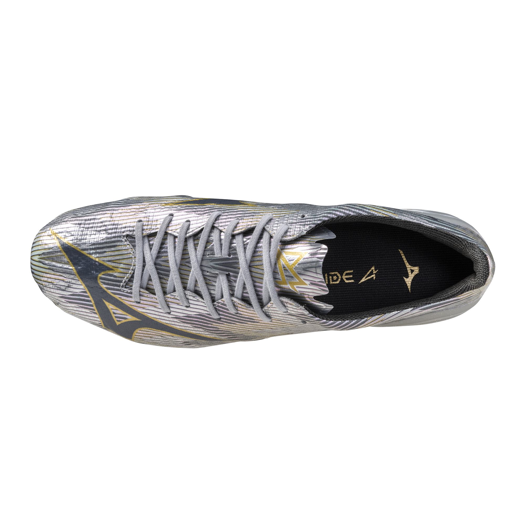 mizuno mizuno scarpe alpha ii elite md - galaxy silver/gold - foto 5