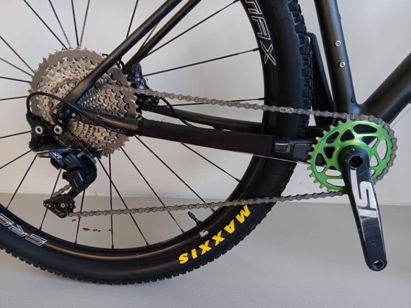 usato usato bici mtb cannondale f-si carbon 3 2018 - foto 3