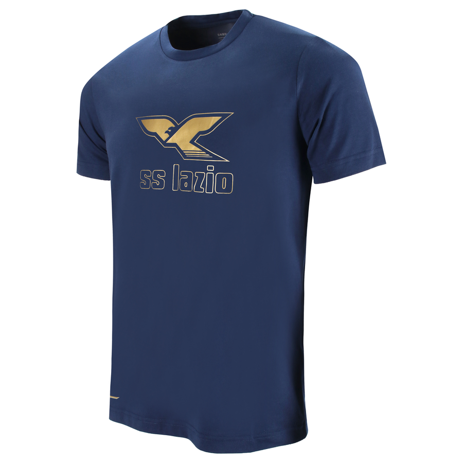 mizuno mizuno ss lazio 125 cotton tee 1 m - navy - foto 1