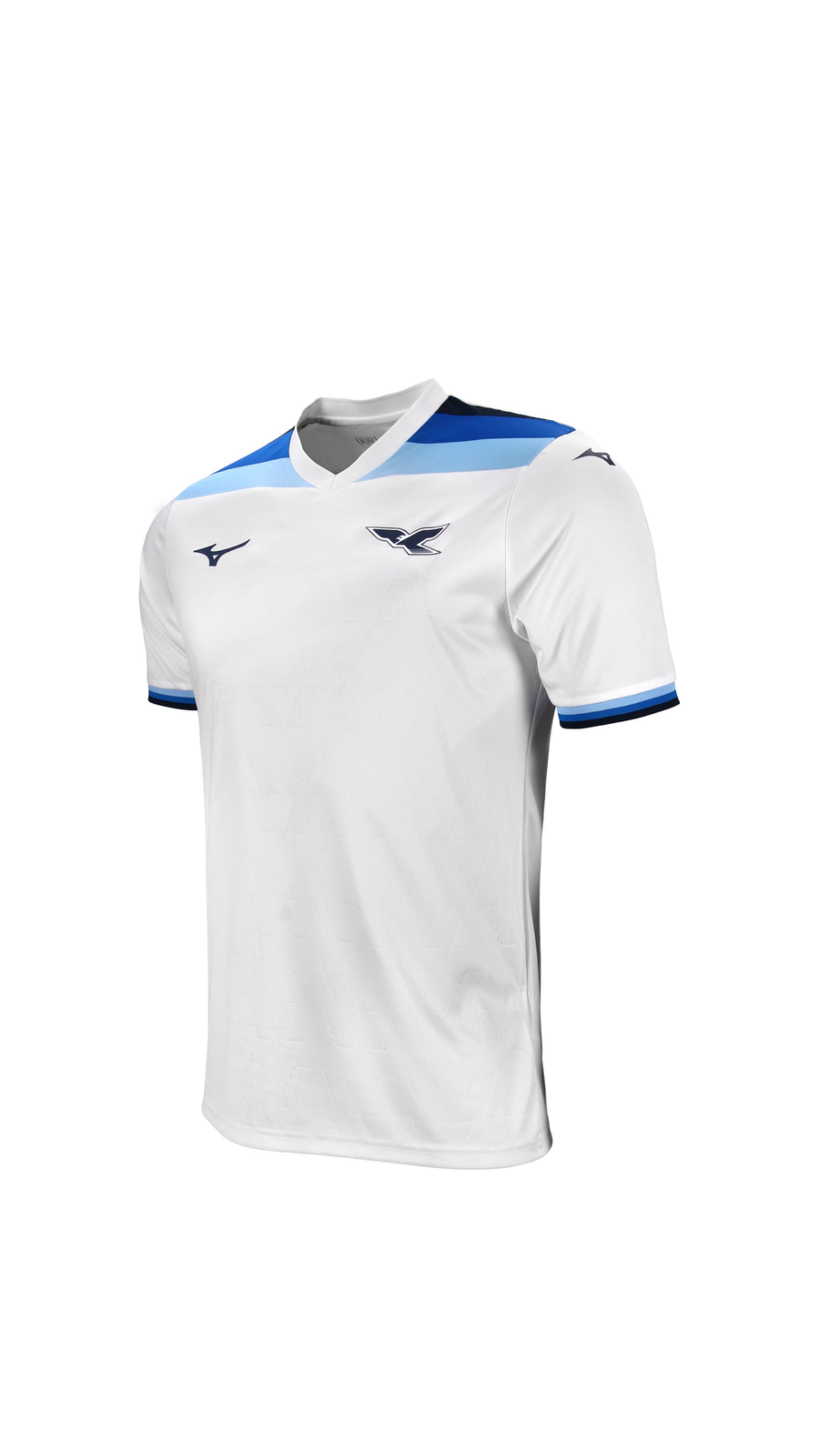 mizuno mizuno ss lazio 125 home jersey jr - white - foto 1