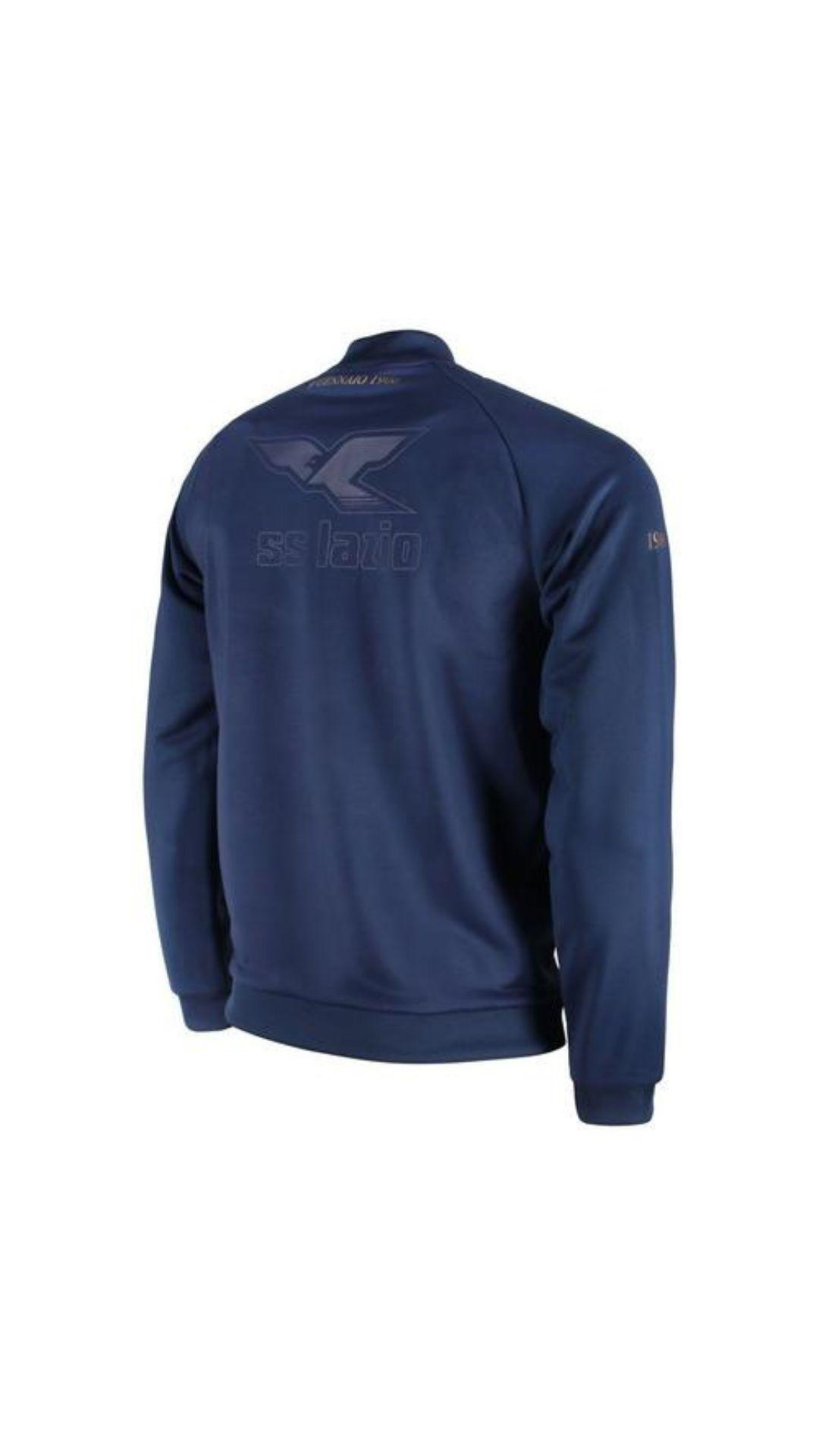 mizuno mizuno ss lazio 125 walk out track jacket m - navy - foto 2