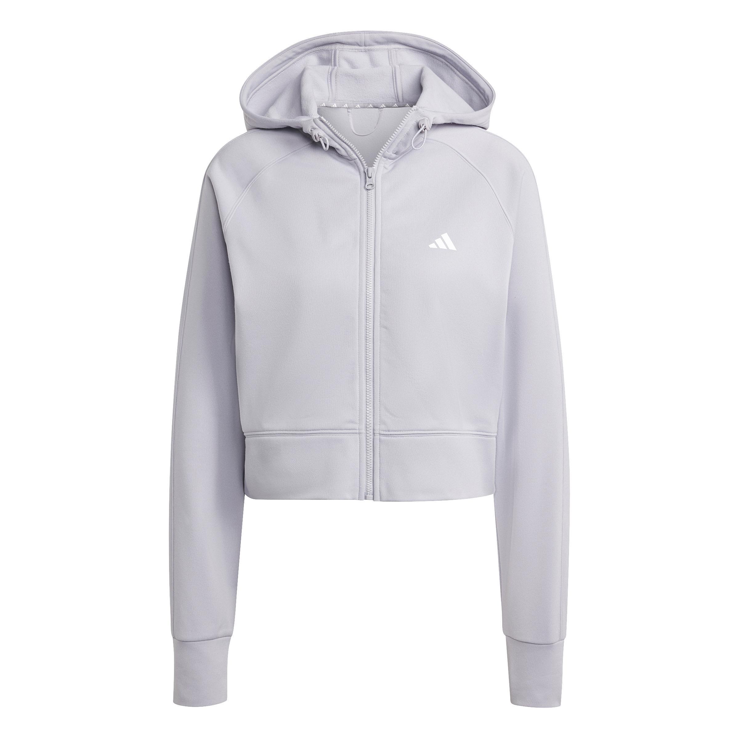 adidas adidas hooded tracksuit jacket gg fz - glogry/white - foto 1