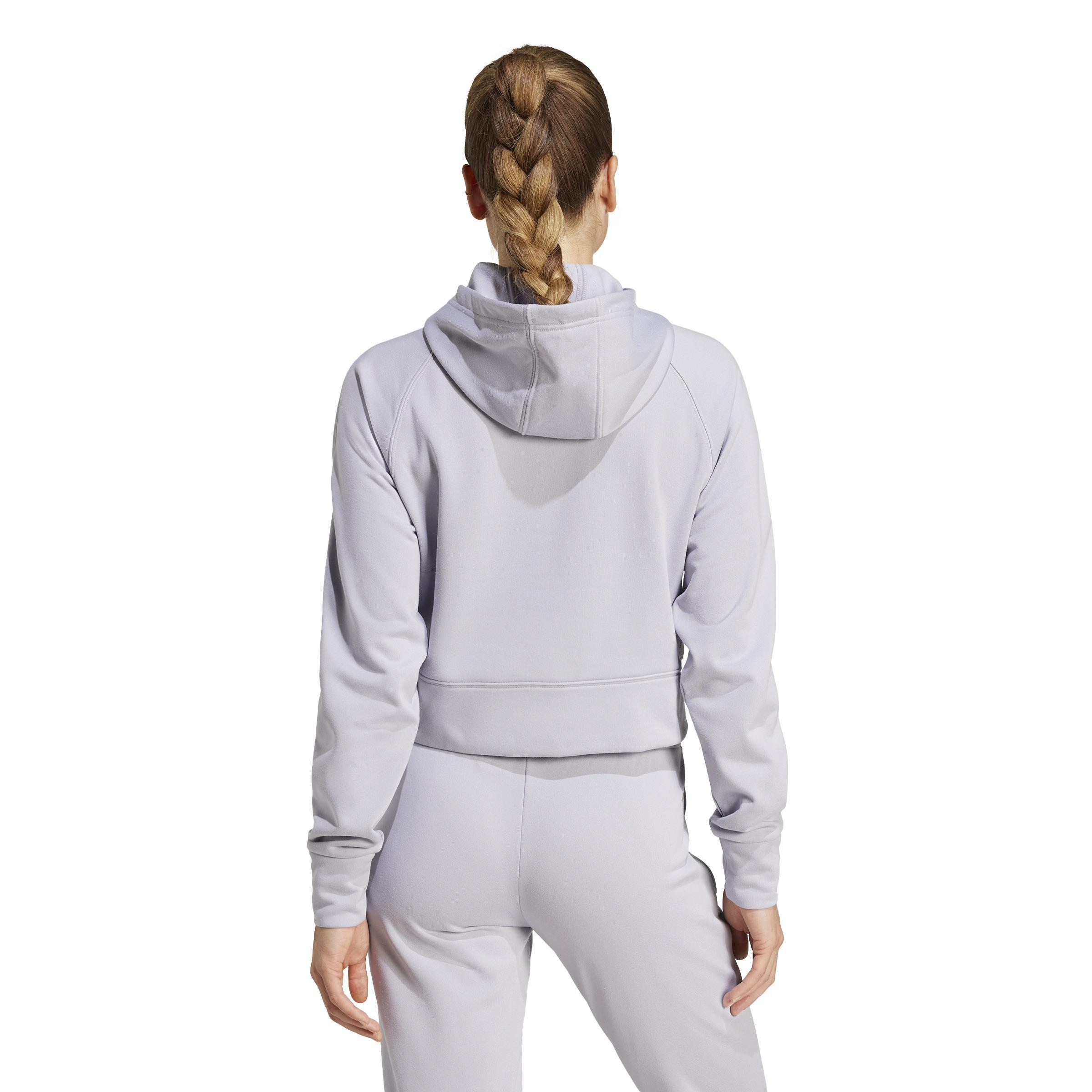 adidas adidas hooded tracksuit jacket gg fz - glogry/white - foto 3