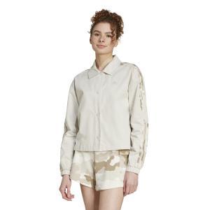 Giacca track top 3s camo beige donna