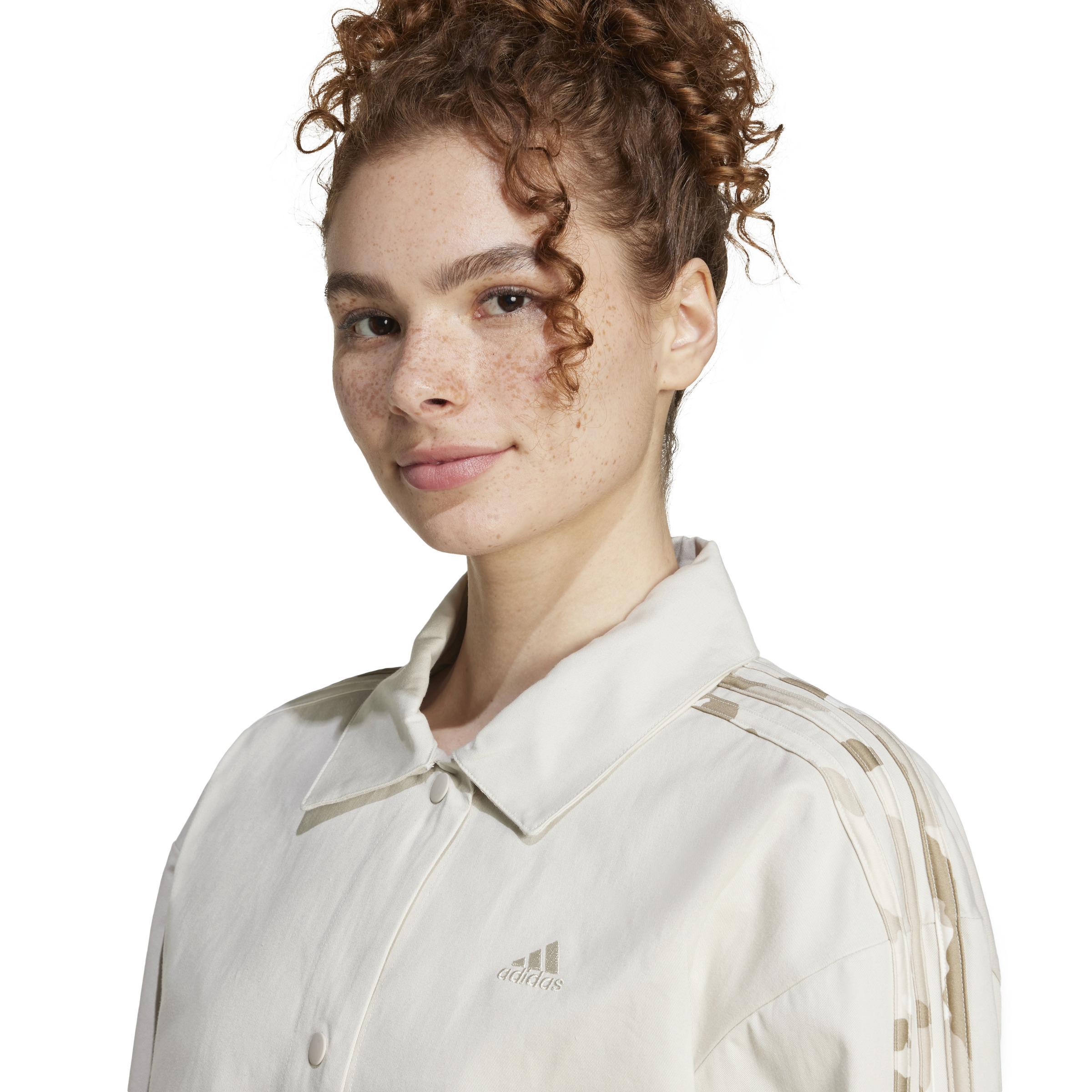 ADIDAS GIACCA TRACK TOP 3S CAMO BEIGE DONNA IY1690