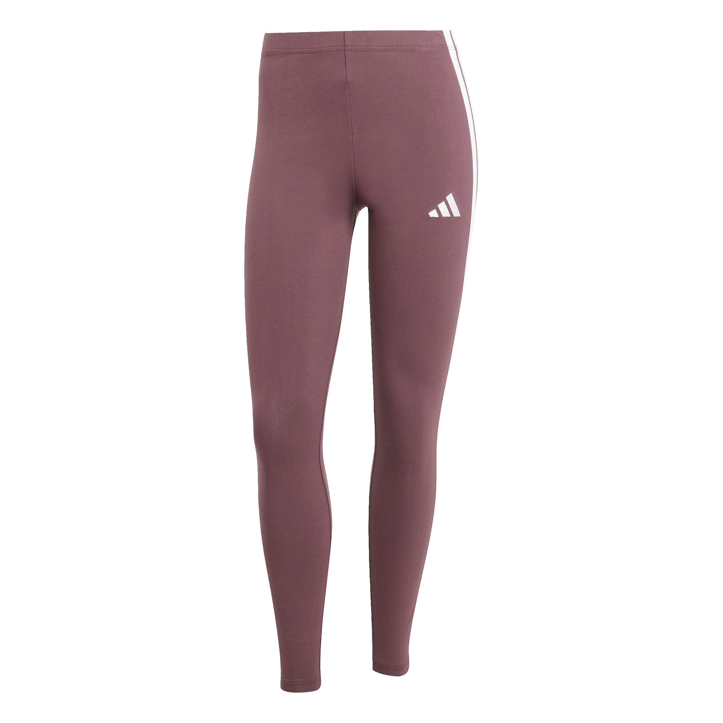 adidas adidas leggings 3s sj - aurrub/white - foto 1