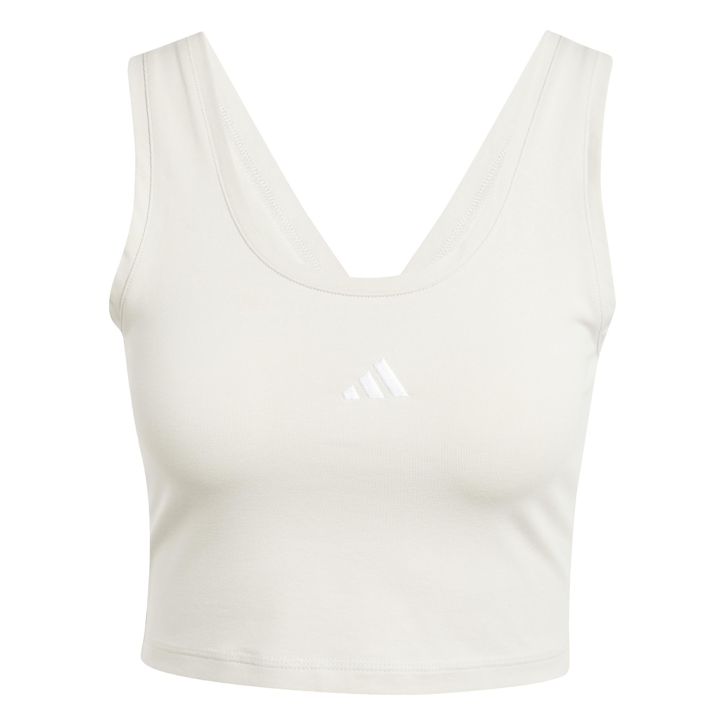 adidas adidas t-shirt (sleeveless) sj sl w - wonalu/white - foto 1