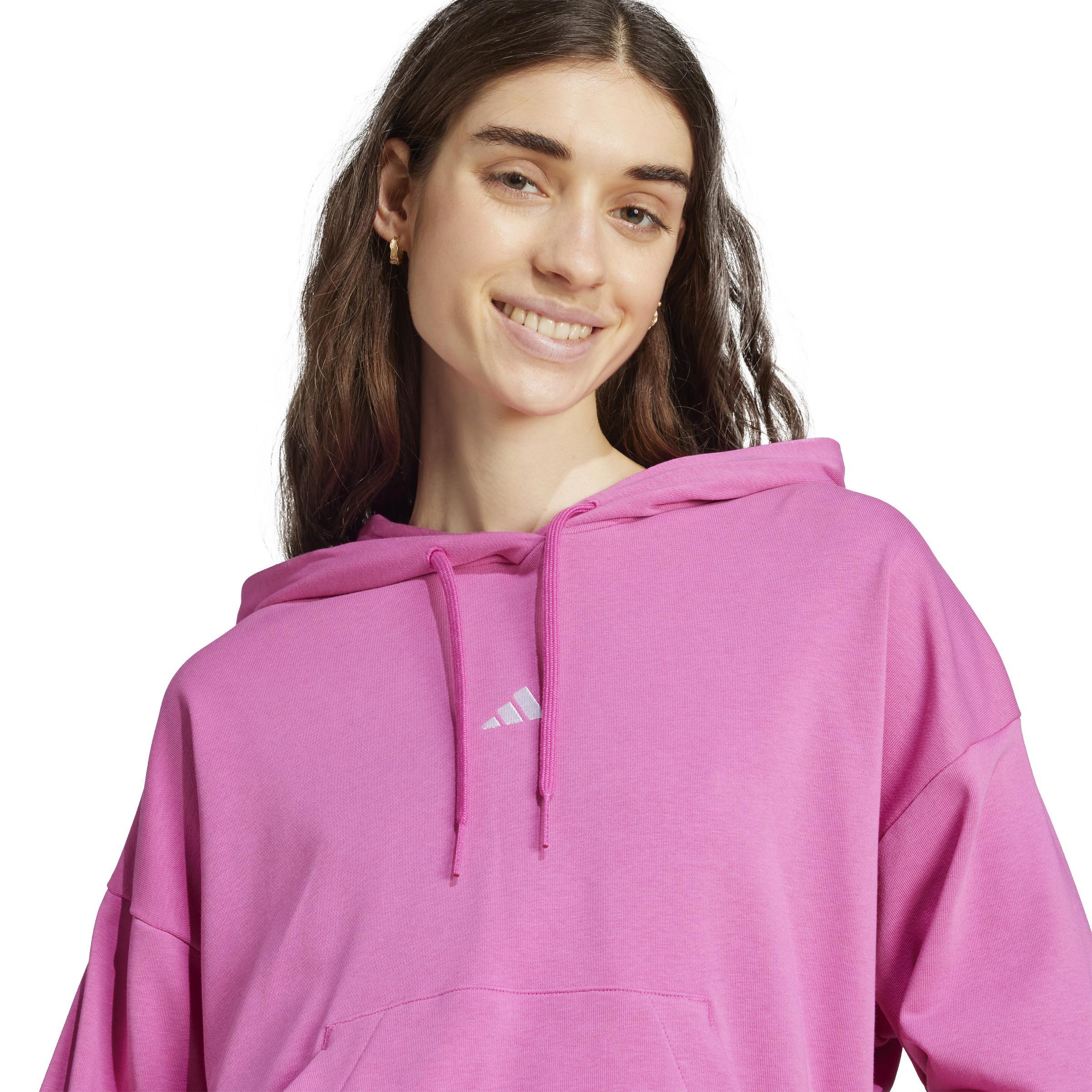 ADIDAS  FELPA HOODED SWEAT FT DONNA ROSA JD3067