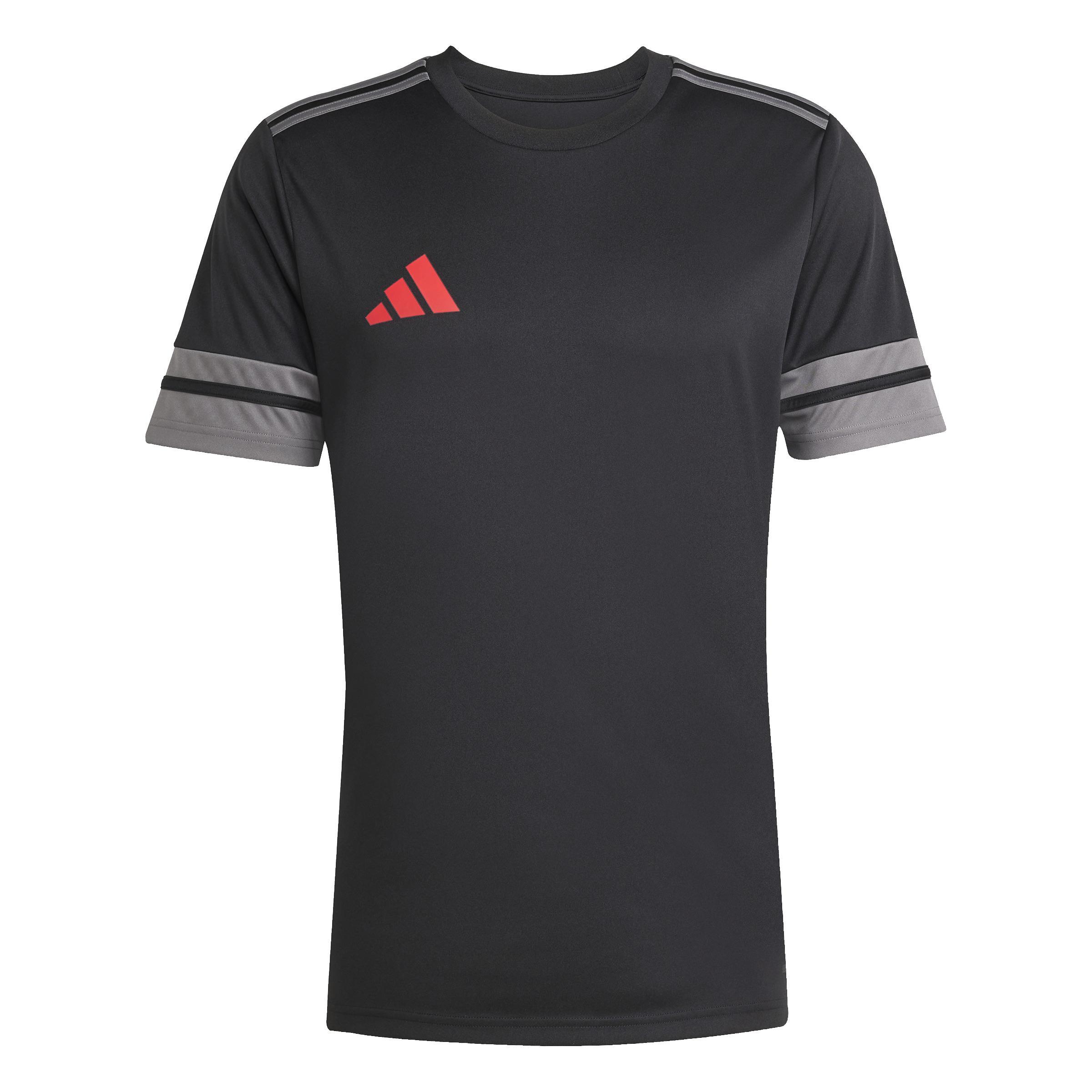 ADIDAS SQUADRA 25 MAGLIA  UOMO NERO GRIGIO JN4450