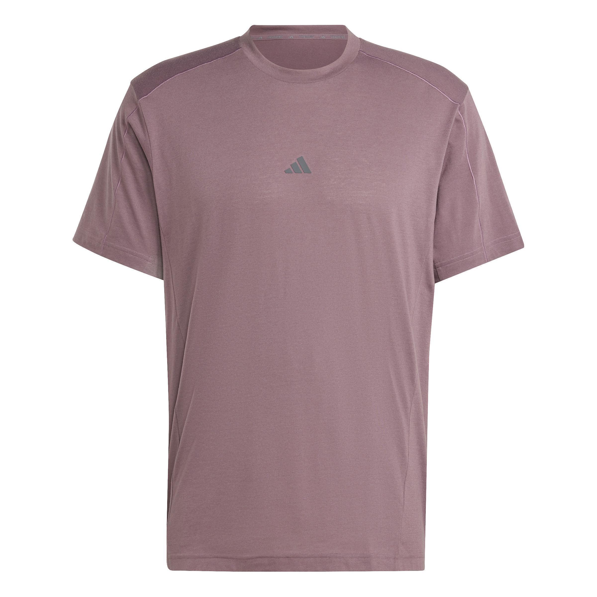 adidas adidas motion t-shirts - shadow fig - foto 1