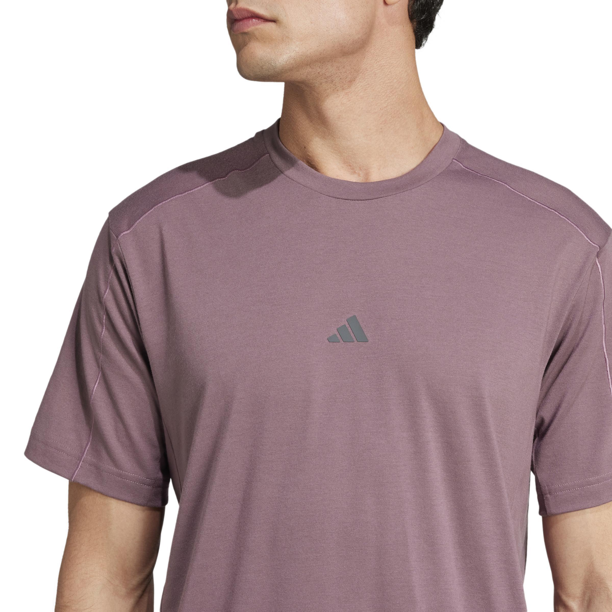 adidas adidas motion t-shirts - shadow fig - foto 3