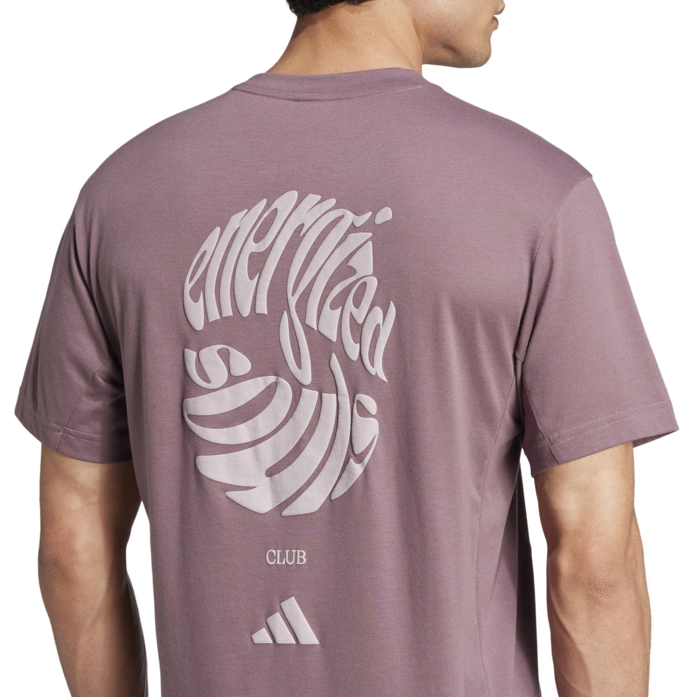 adidas adidas motion t-shirts - shadow fig - foto 4