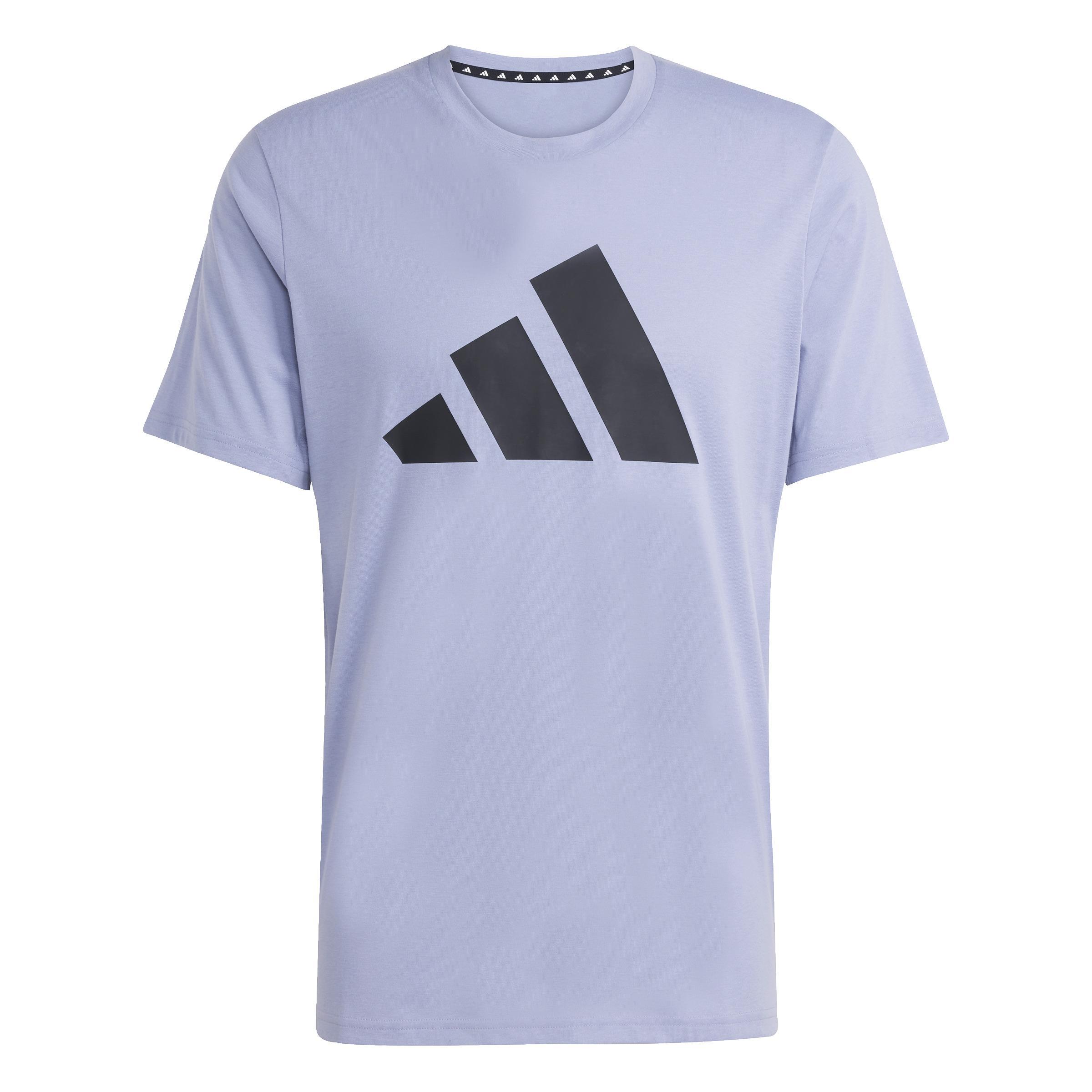 ADIDAS UOMO WORKOUT ESSENTIALS T-SHIRTS BLU JC5341