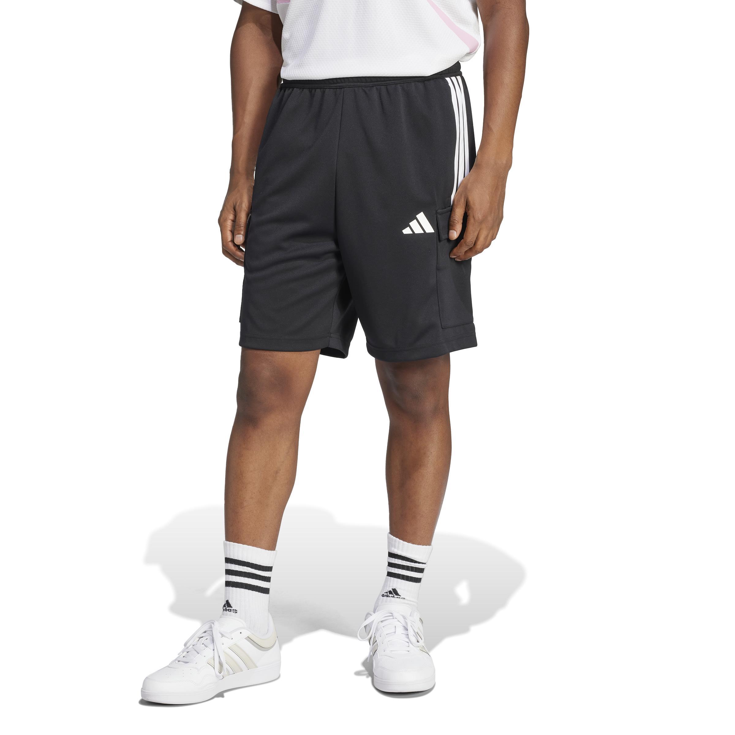 ADIDAS PANTALONCINO HOUSE OF TIRO SHORTS UOMO NERO JC9410