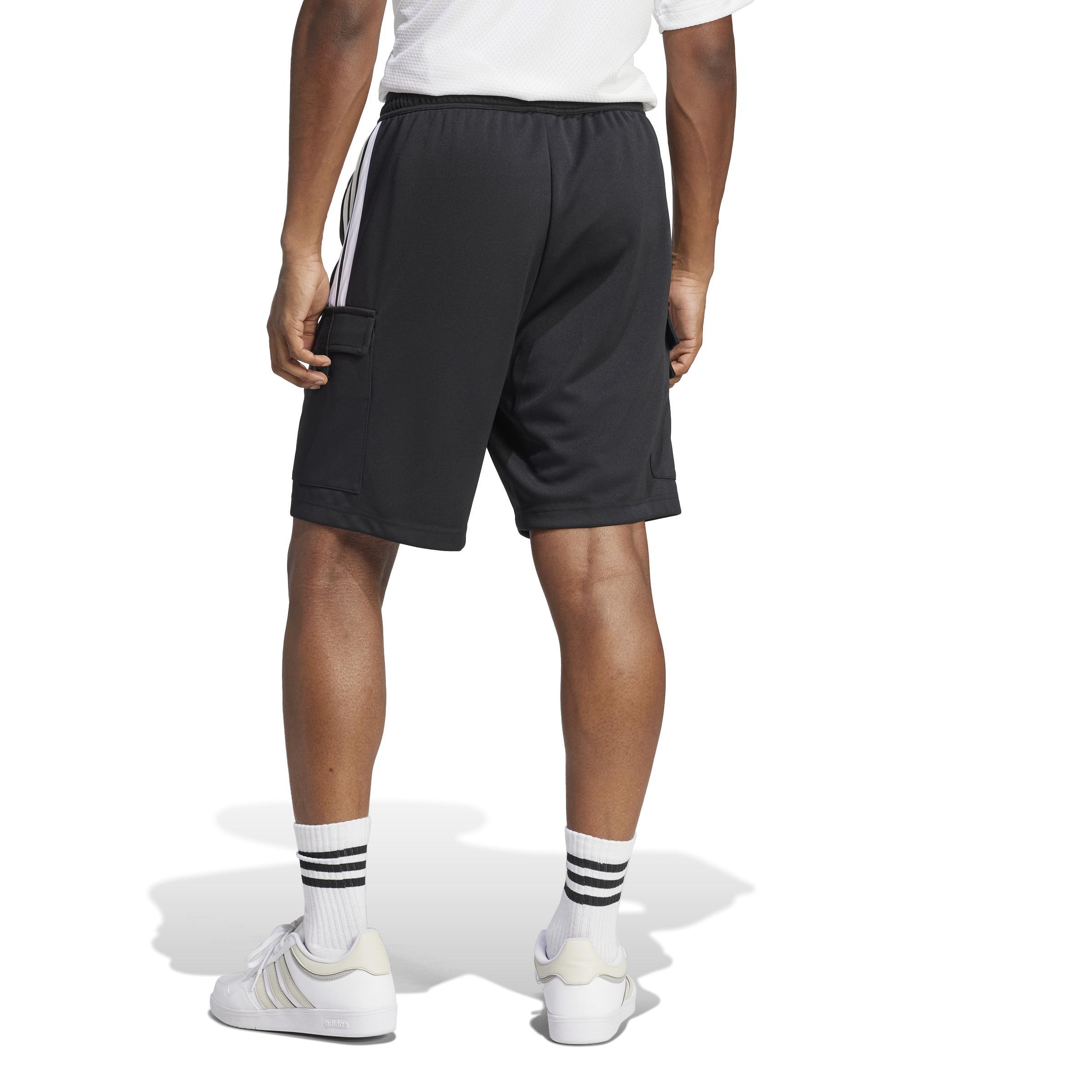 ADIDAS PANTALONCINO HOUSE OF TIRO SHORTS UOMO NERO JC9410