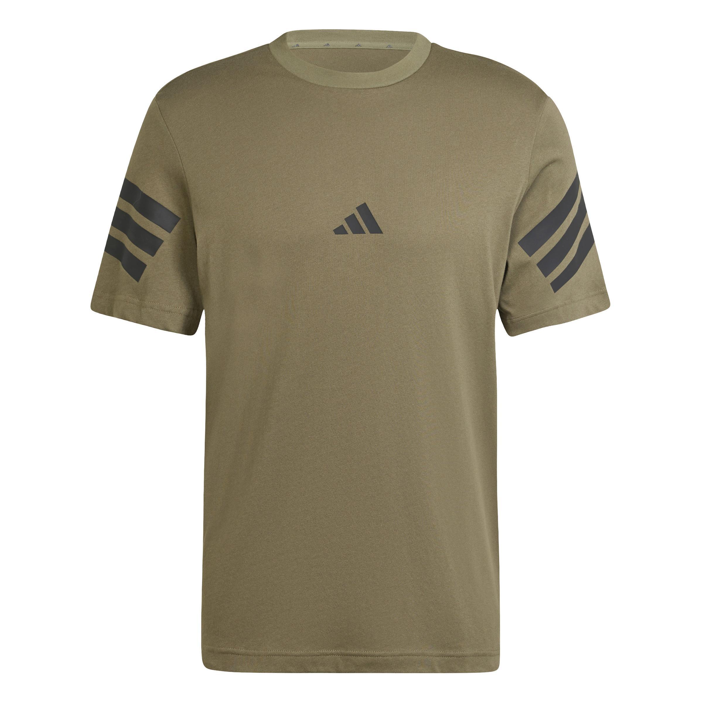 adidas adidas future icons t-shirts - olive strata - foto 1