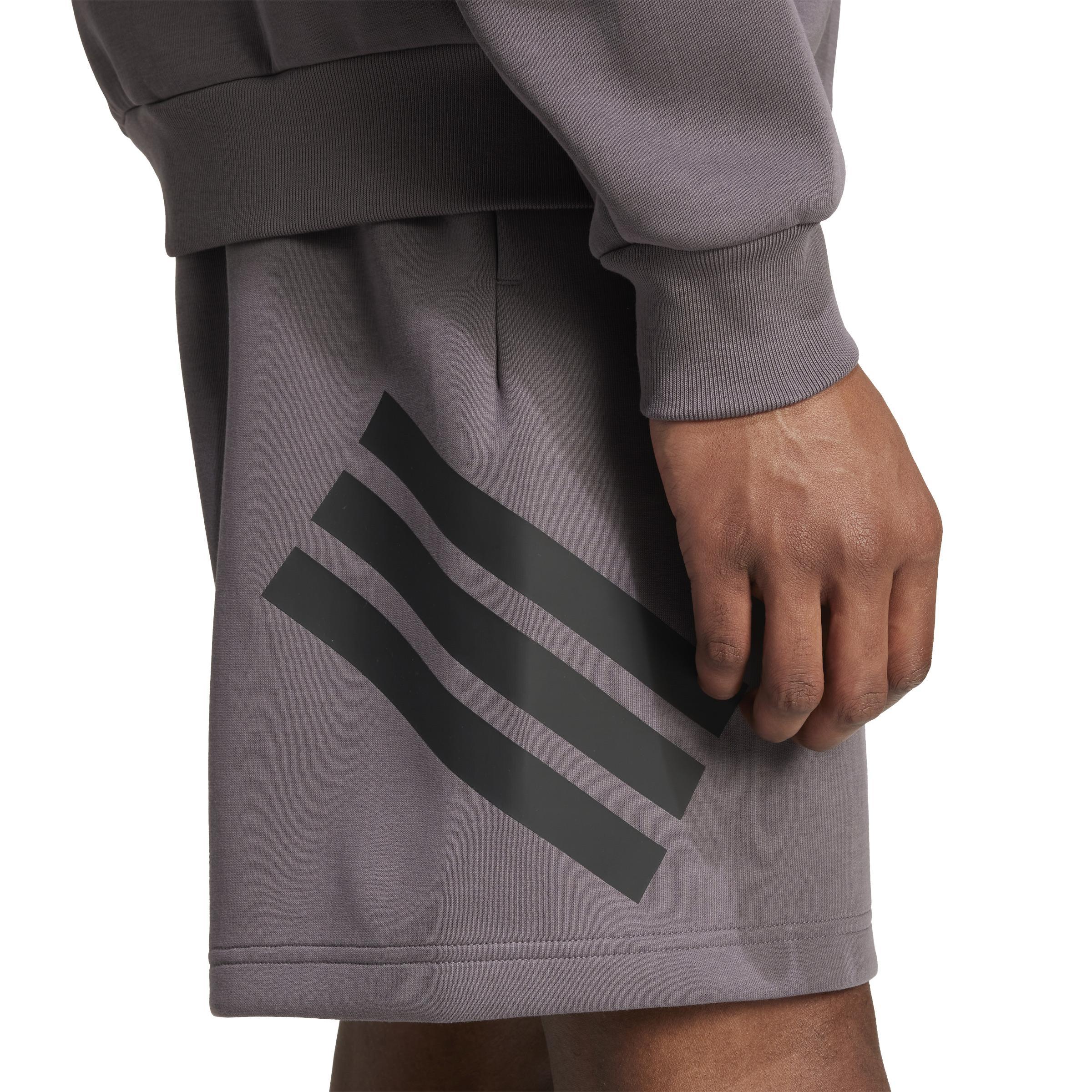 ADIDAS PANTALONCINO FUTURE ICONS SHORTS UOMO GRIGIO JD4881