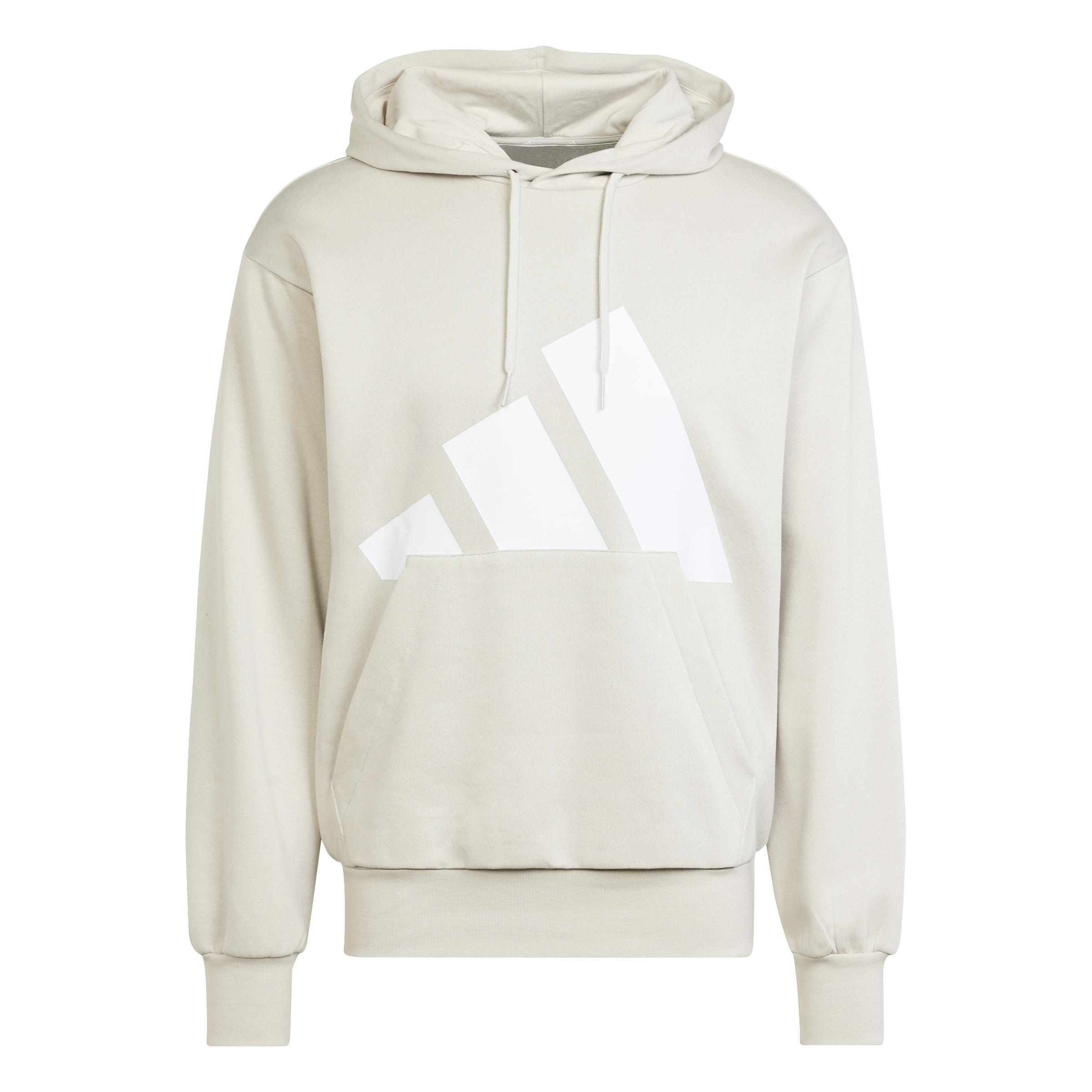 ADIDAS FELPA ESSENTIALS SWEATSHIRTS  UOMO BEIGE JE8882