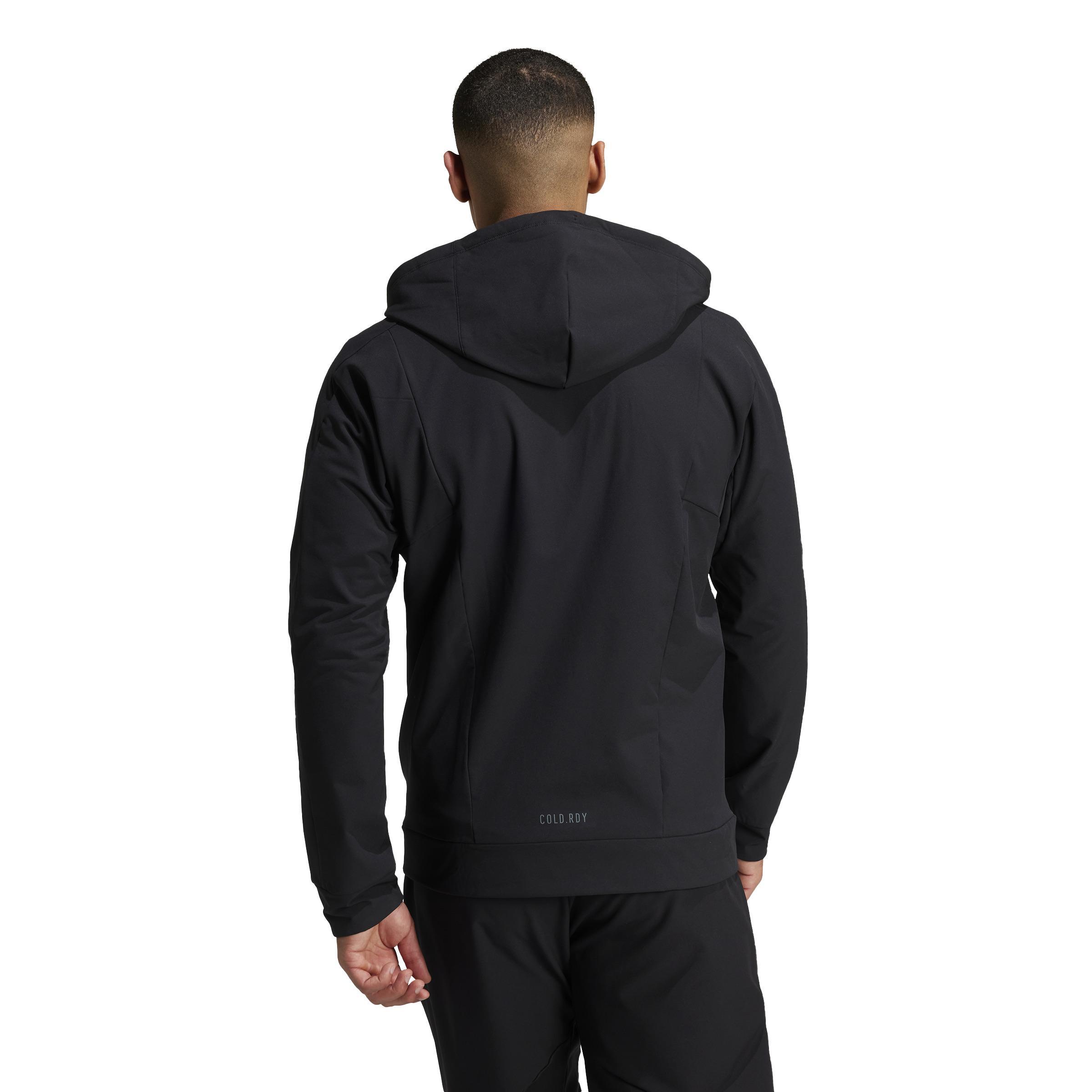 adidas adidas hd tracksuit jacket d4t cr fz - black - foto 3