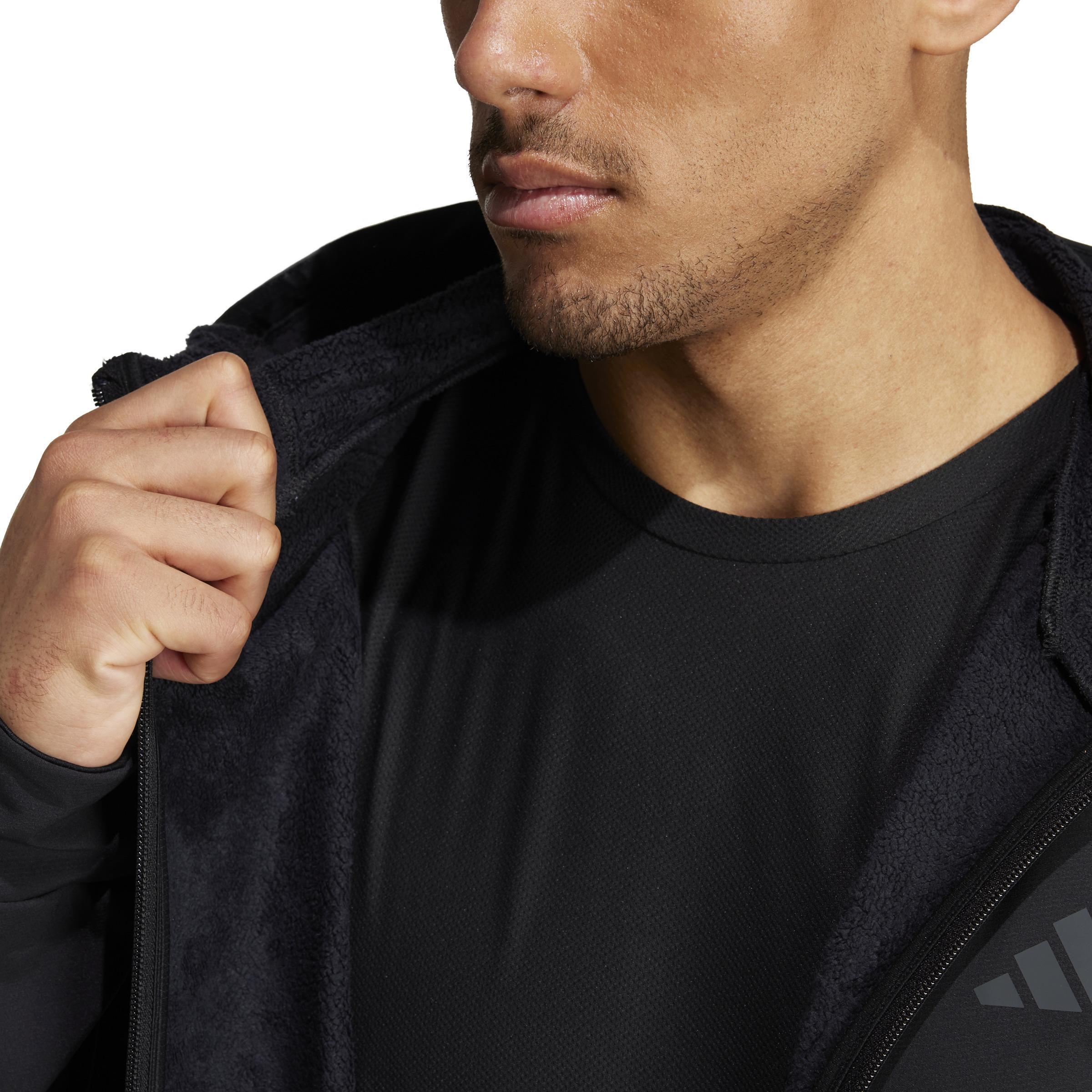 adidas adidas hd tracksuit jacket d4t cr fz - black - foto 4