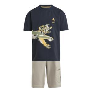 Jogger lk dy lk t set jr. - carbon/wonder beige