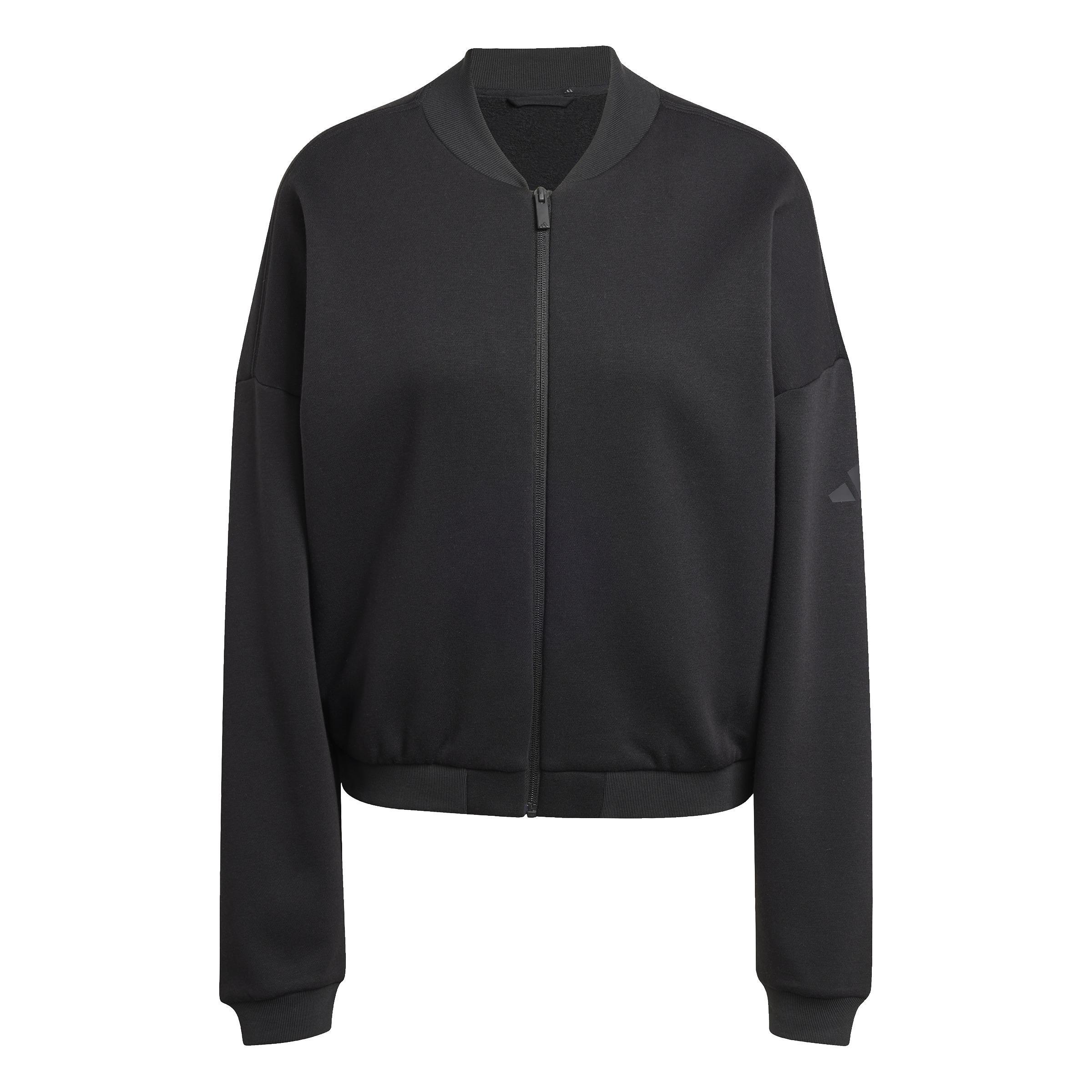 ADIDAS GIACCA TRACK TOP W SL+ FL BOMBER DONNA NERO JD9965