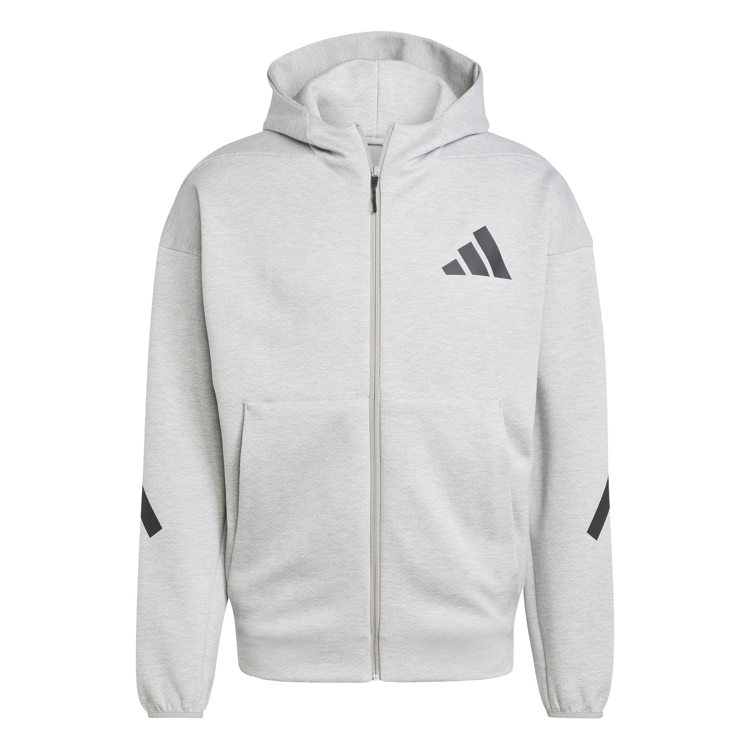 adidas adidas hd track top m z.n.e. fz - medium grey heather - foto 1