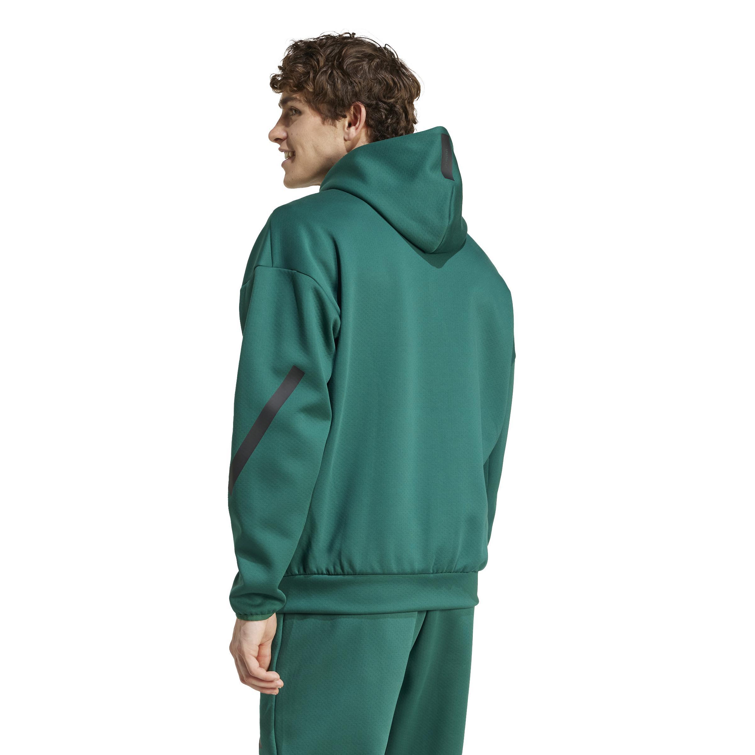 adidas adidas hd track top m z.n.e. fz - collegiate green - foto 3