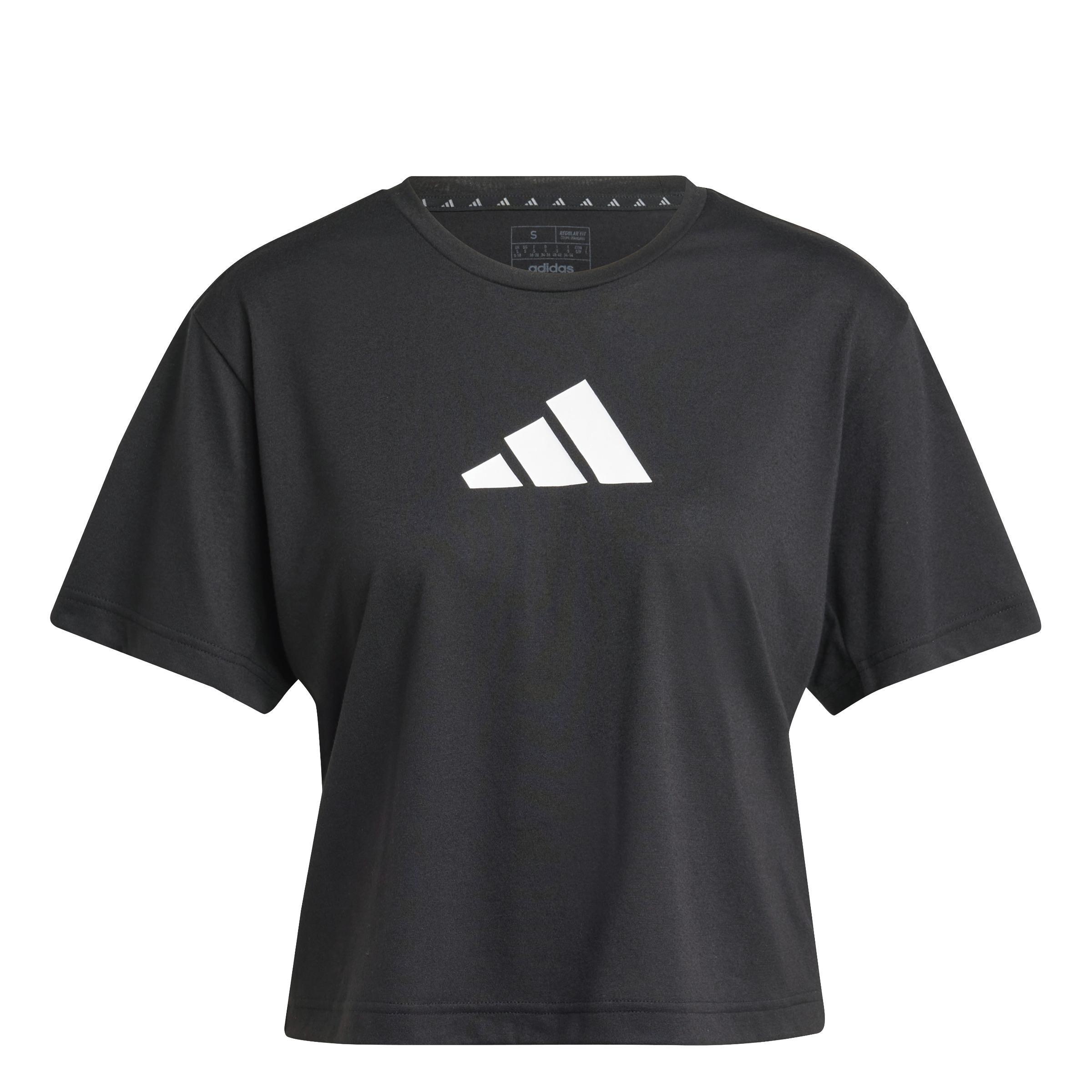 ADIDAS DONNA T-SHIRT SS TR-ES BL NERO JG8614