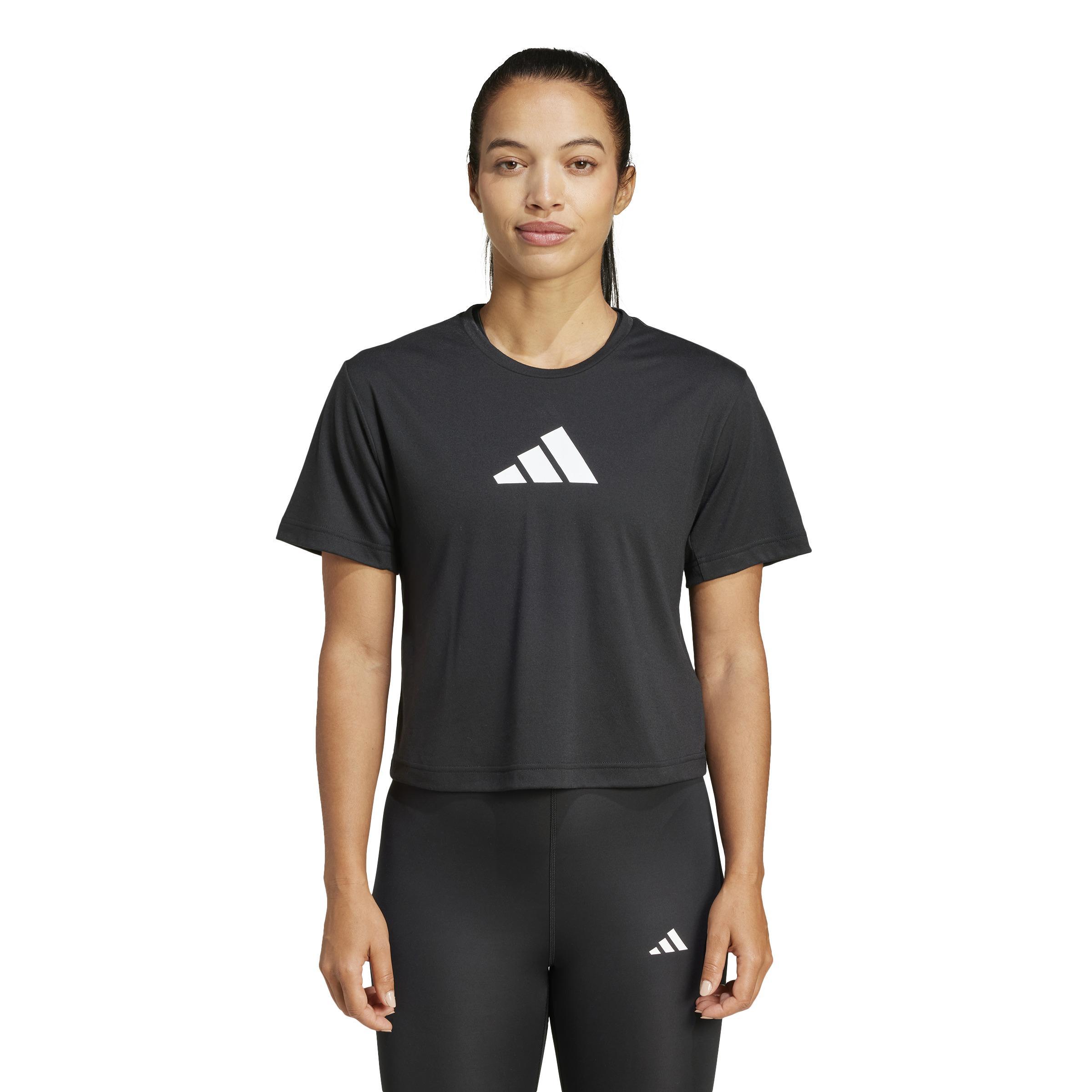 ADIDAS DONNA T-SHIRT SS TR-ES BL NERO JG8614