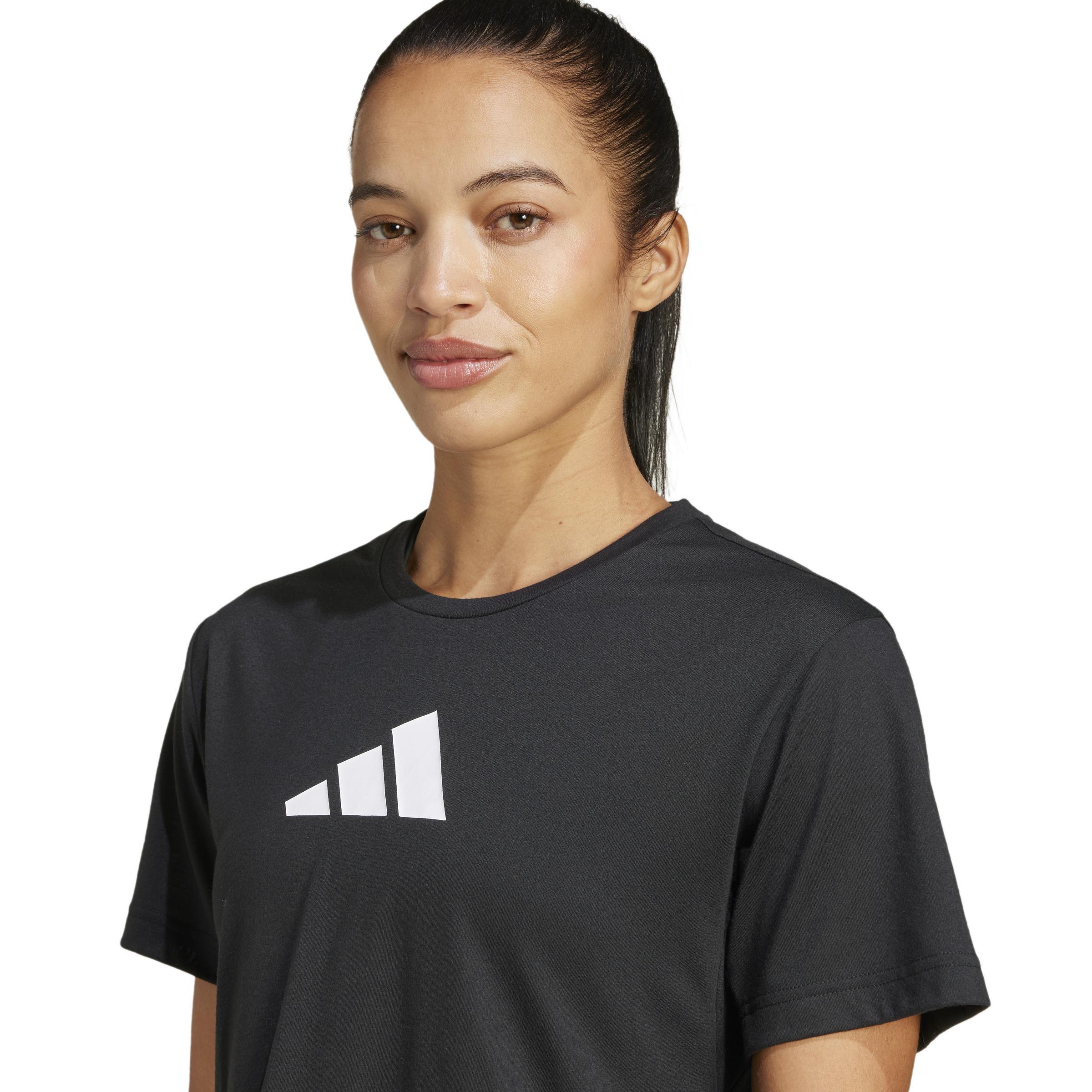 ADIDAS DONNA T-SHIRT SS TR-ES BL NERO JG8614