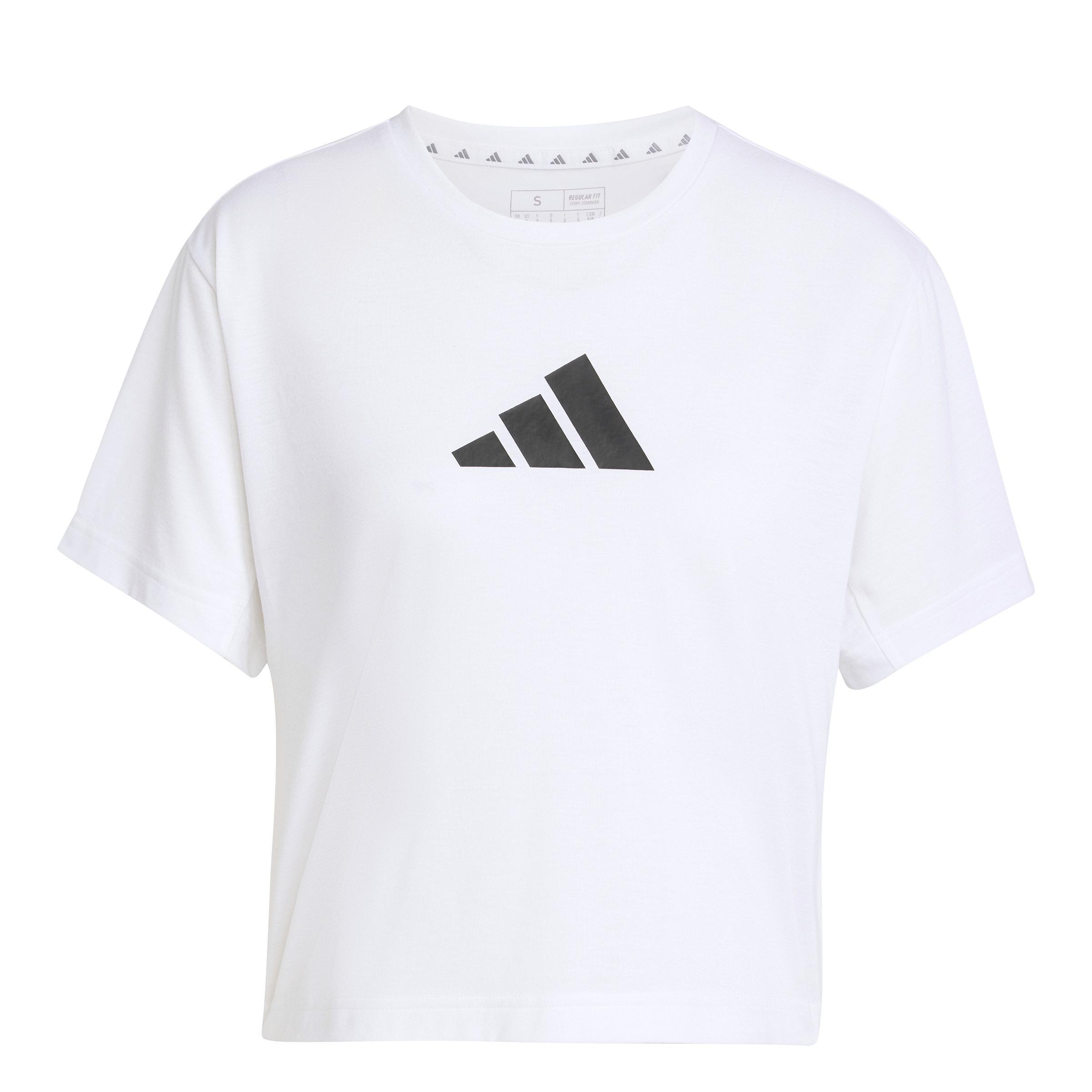 ADIDAS T-SHIRT SS TR-ES BL W DONNA BIANCO JG8615