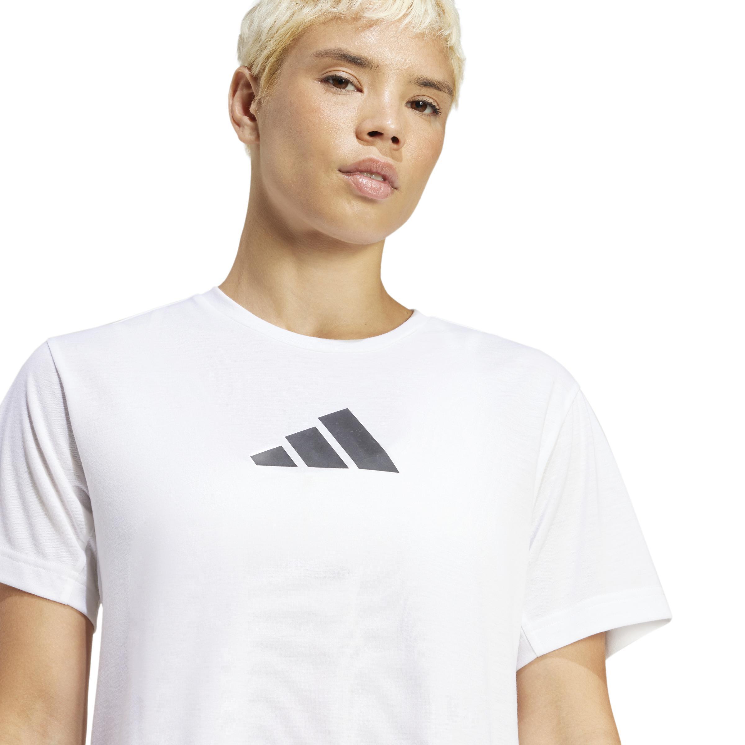 ADIDAS T-SHIRT SS TR-ES BL W DONNA BIANCO JG8615