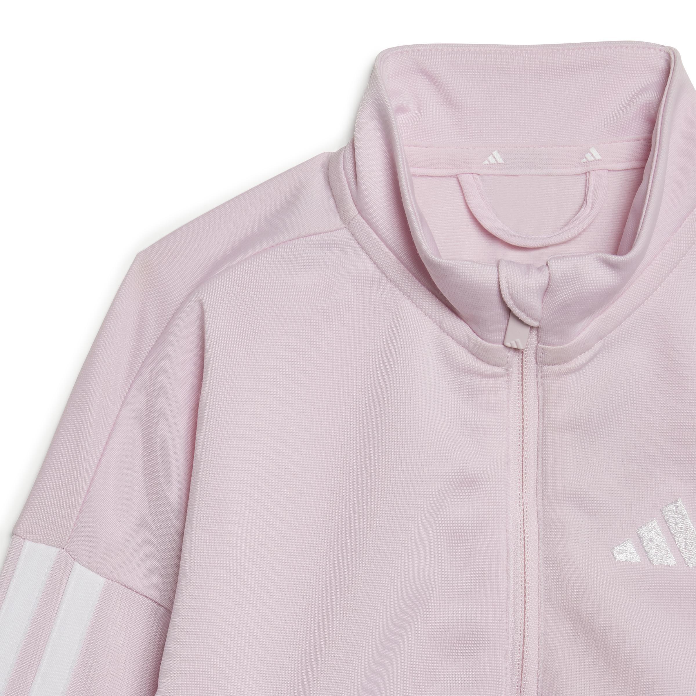 ADIDAS TUTA COMPLETA BAMBINA  JOGGER  ROSA JJ3537