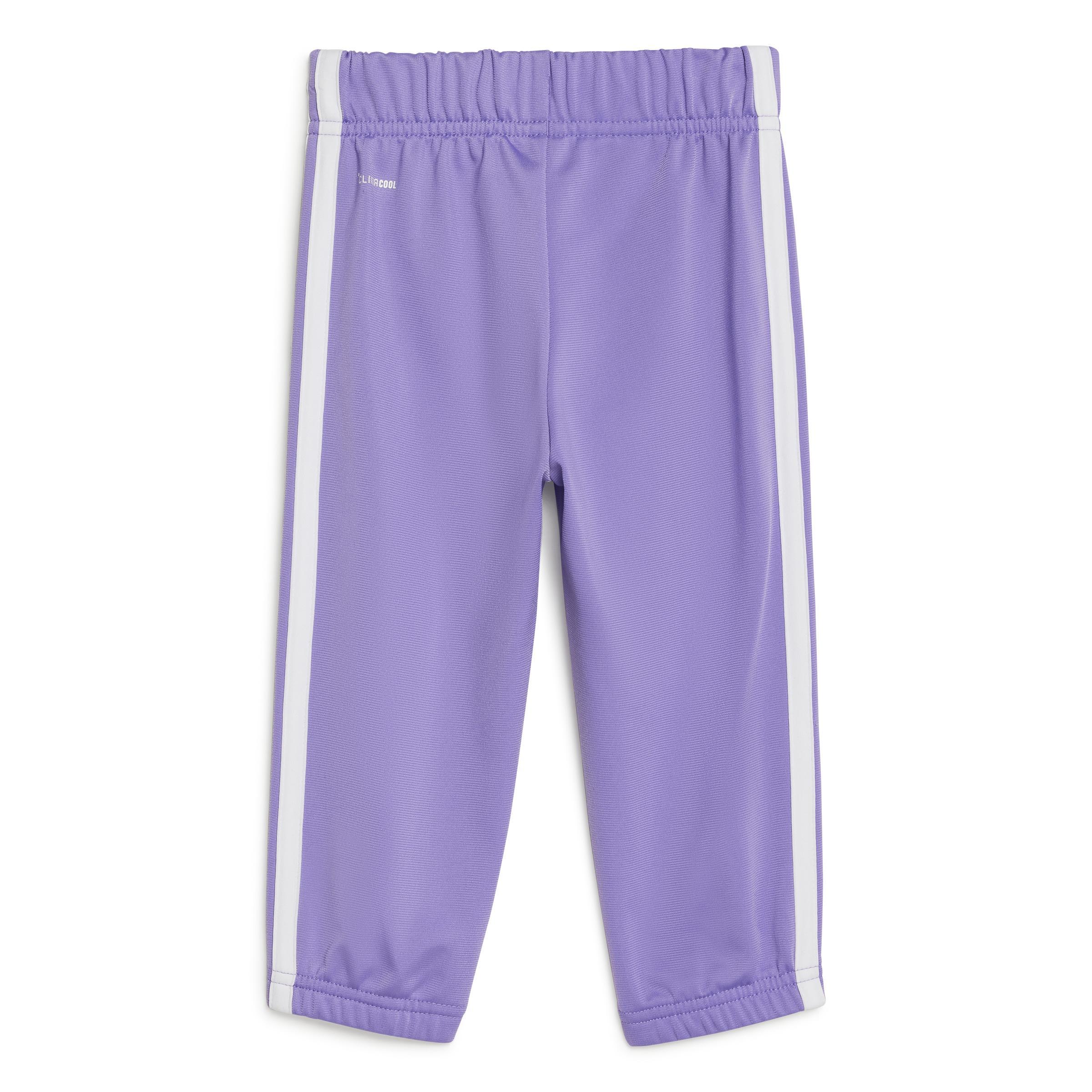 ADIDAS TUTA COMPLETA BAMBINA  JOGGER  ROSA JJ3537