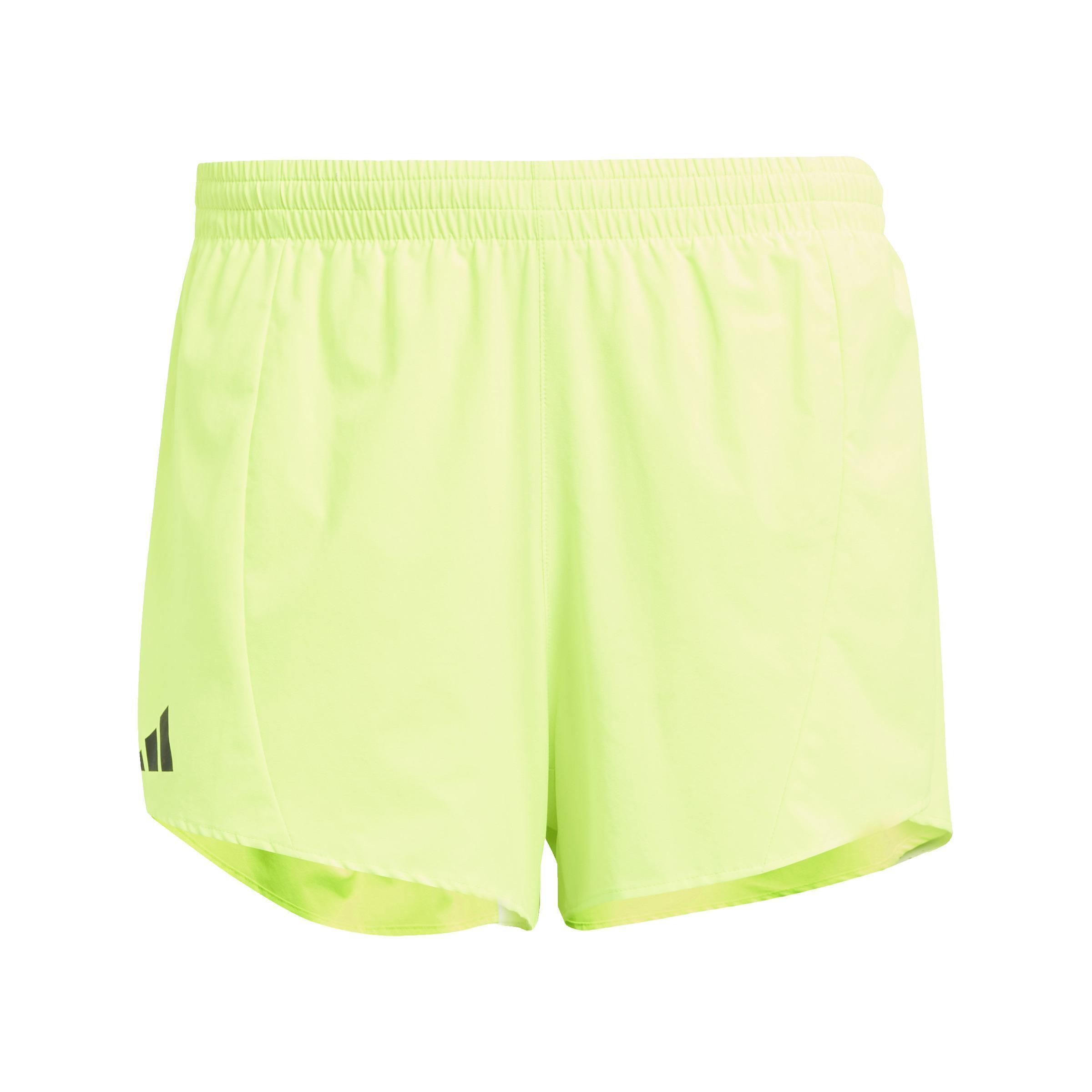 adidas adidas adizero essentials running short - lucid lemon - foto 1