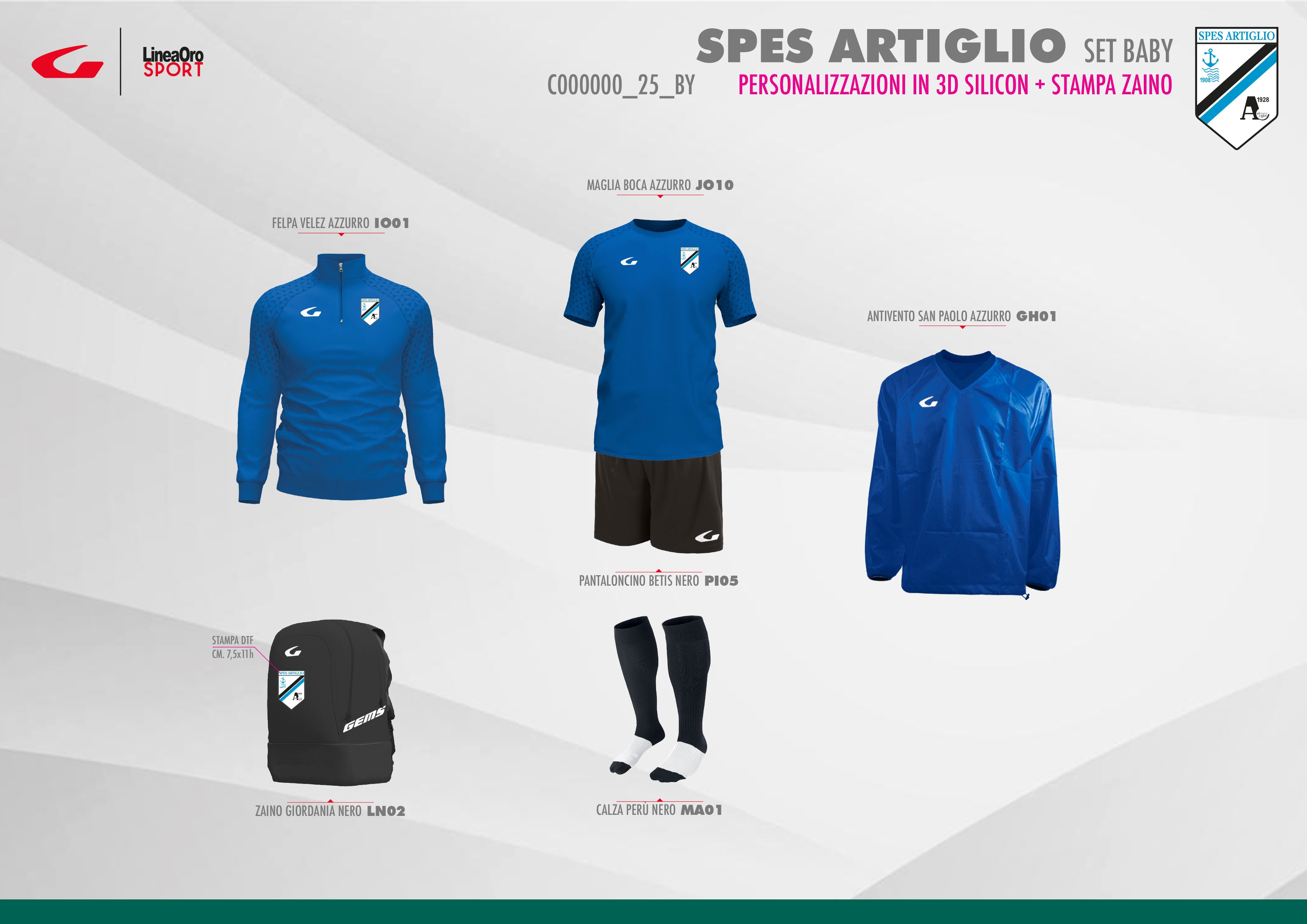SPES ARTIGLIO 2025 SET BABY - XS