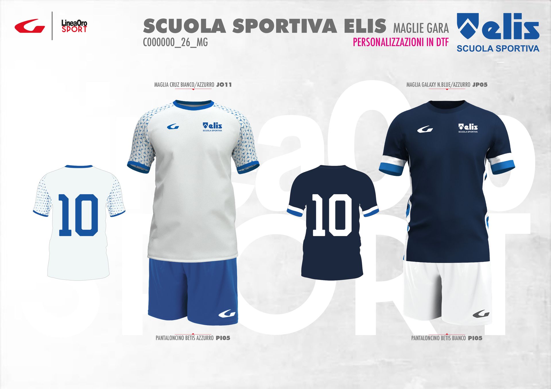 SCUOLA SPORTIVA ELIS 26 SET GARA CALCIO AGONISTICA - XL