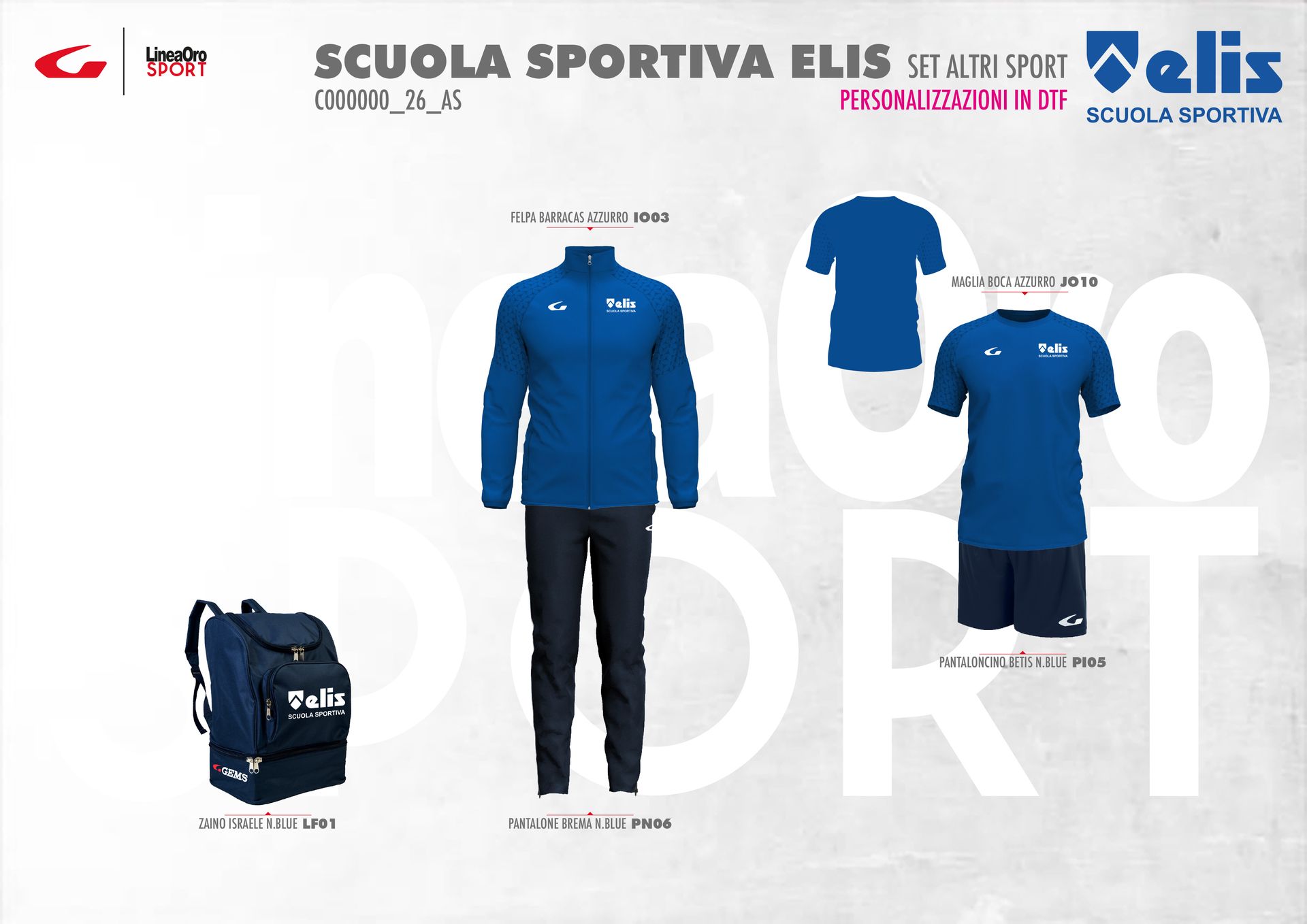 SCUOLA SPORTIVA ELIS 26 SET ALTRI SPORT - S
