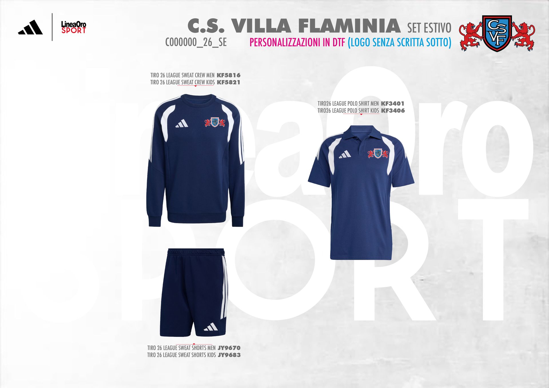 ASD VILLA FLAMINIA 2026 SET ESTATE - S